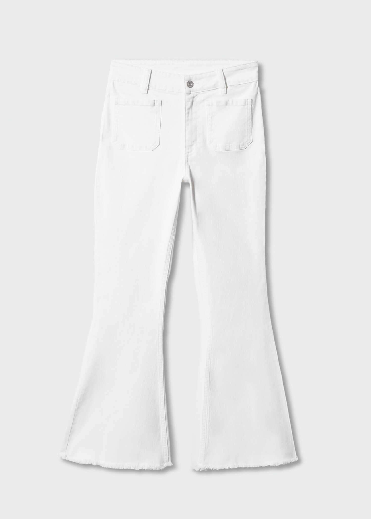 Flared jeans with pocket - Article without model