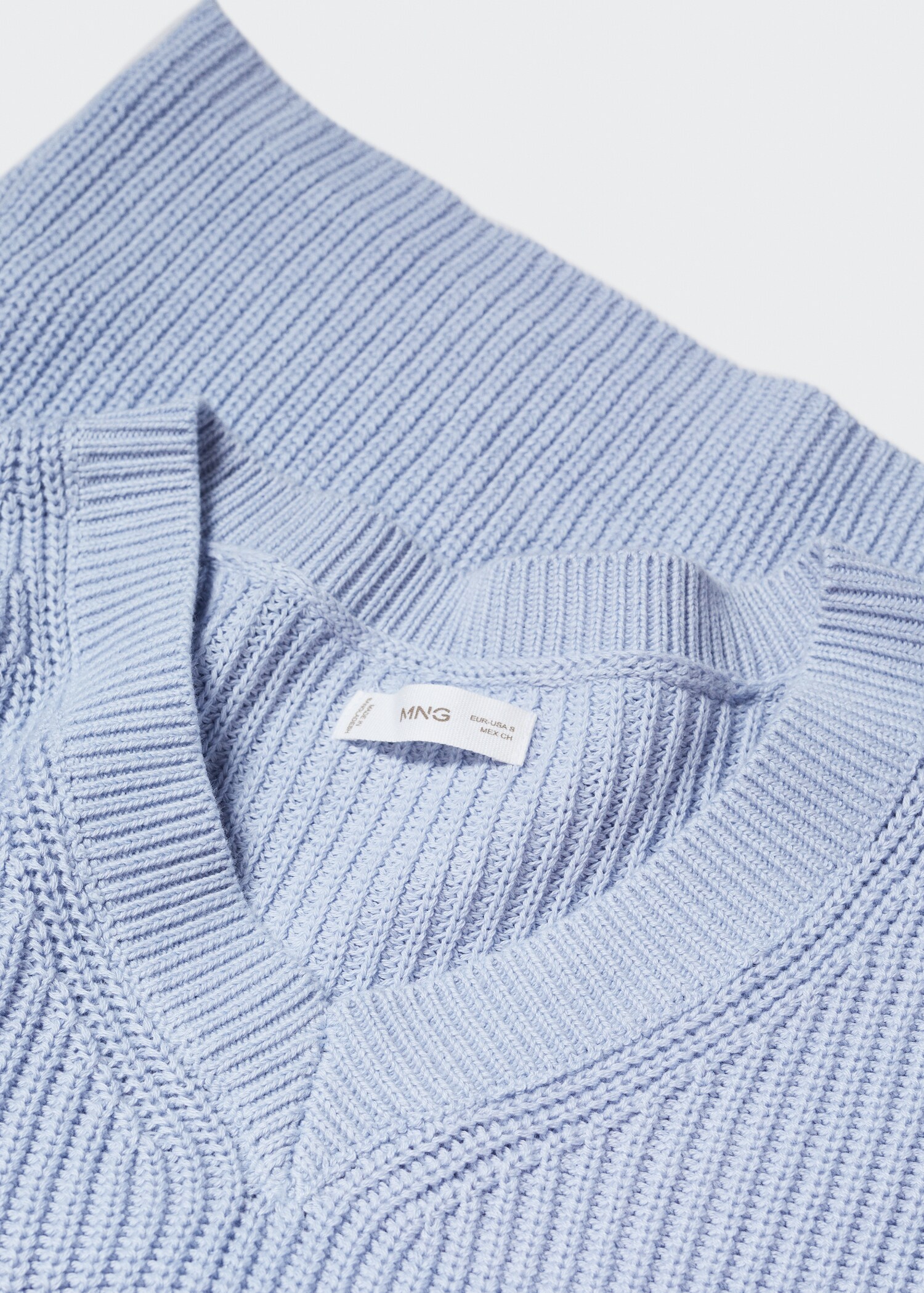 Knit cotton sweater - Details of the article 8