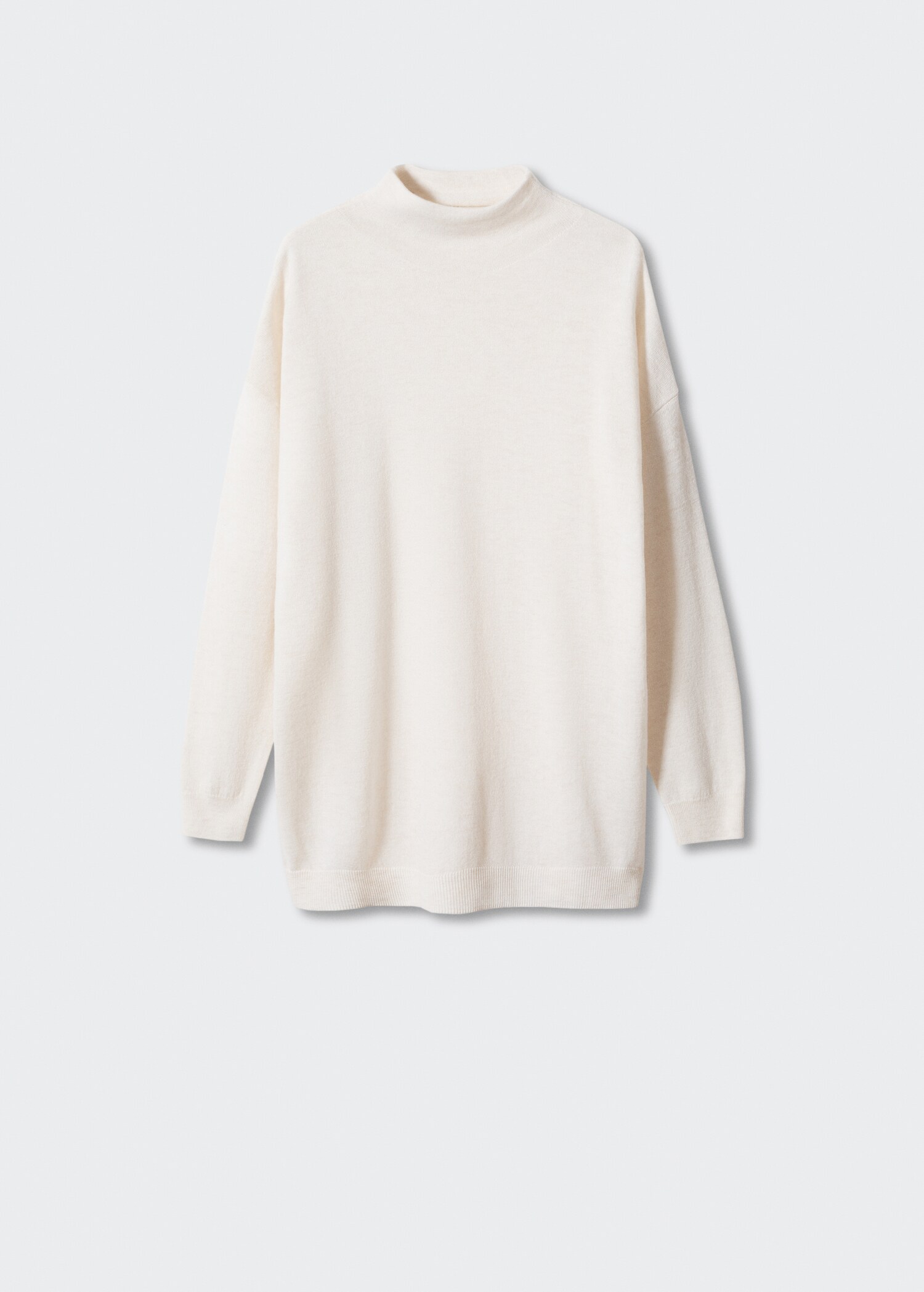 100% wool perkins-neck sweater - Article without model