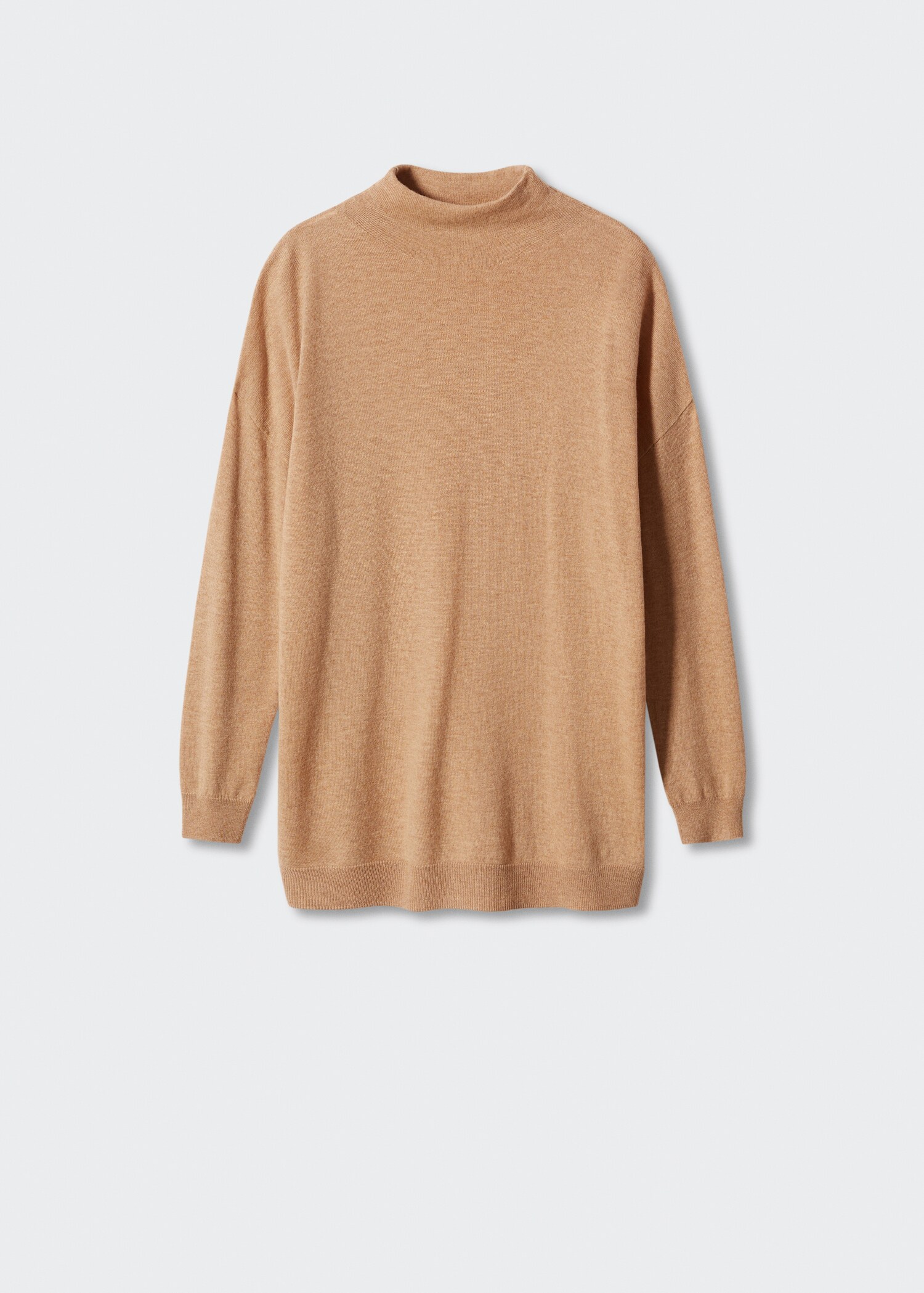 100% wool perkins-neck sweater - Article without model