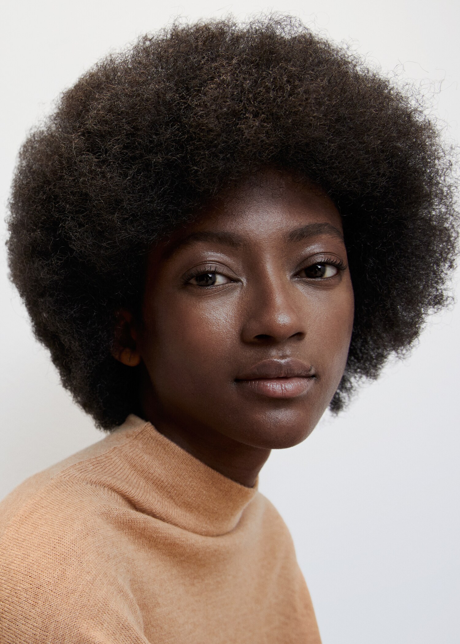 100% wool perkins-neck sweater - Details of the article 1