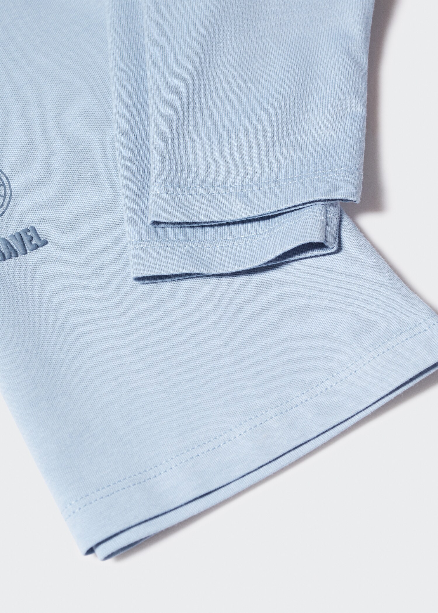 T-shirt manches longues imprimé - Détail de l'article 0