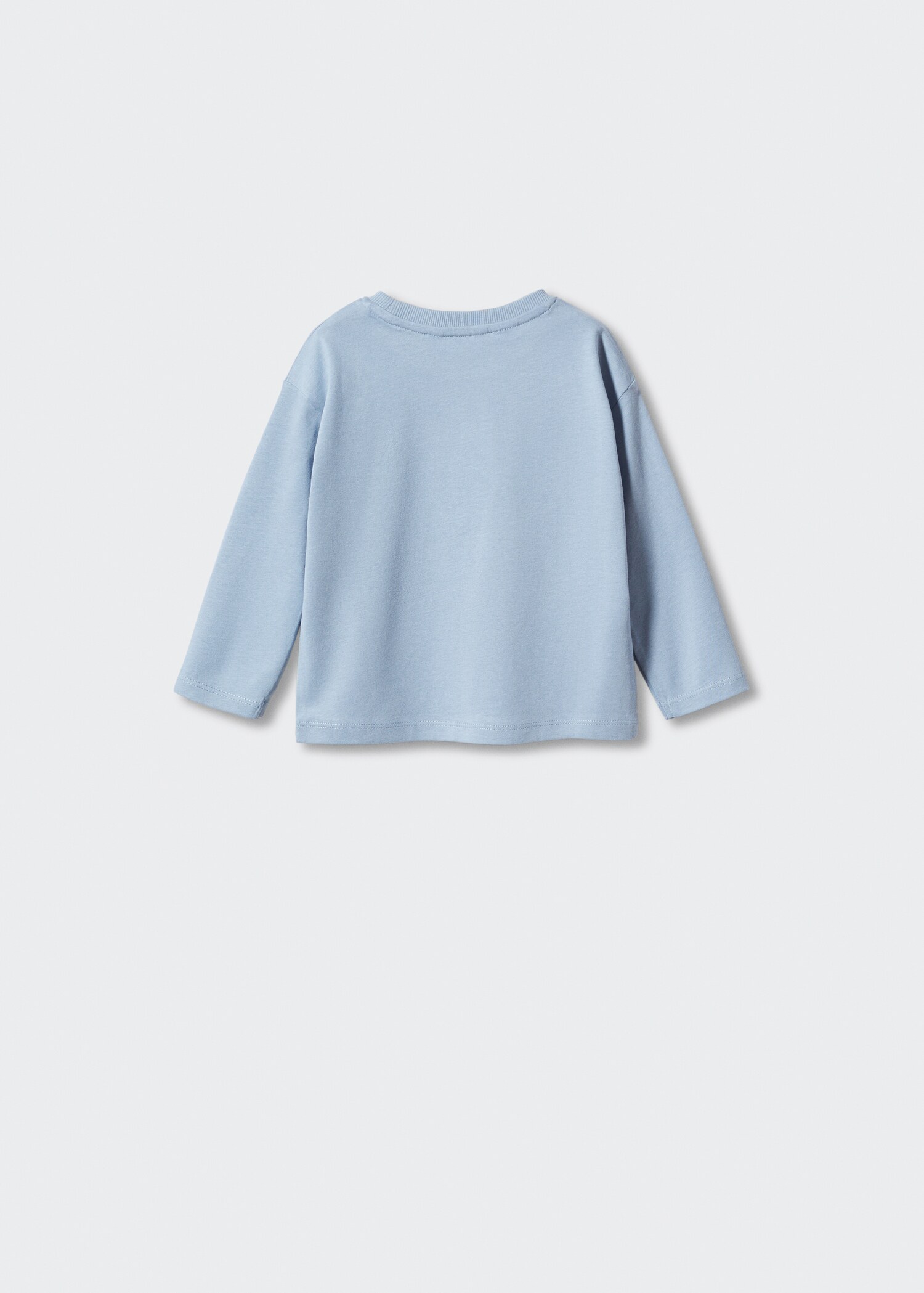 T-shirt manches longues imprimé - Verso de l’article