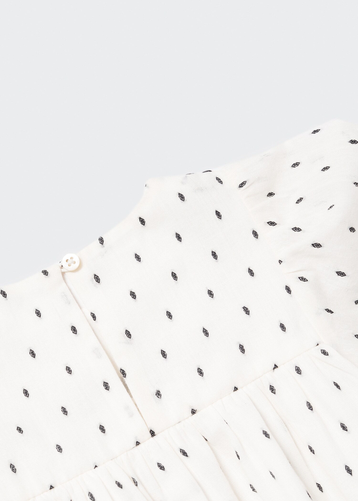 Printed cotton blouse - Details of the article 0