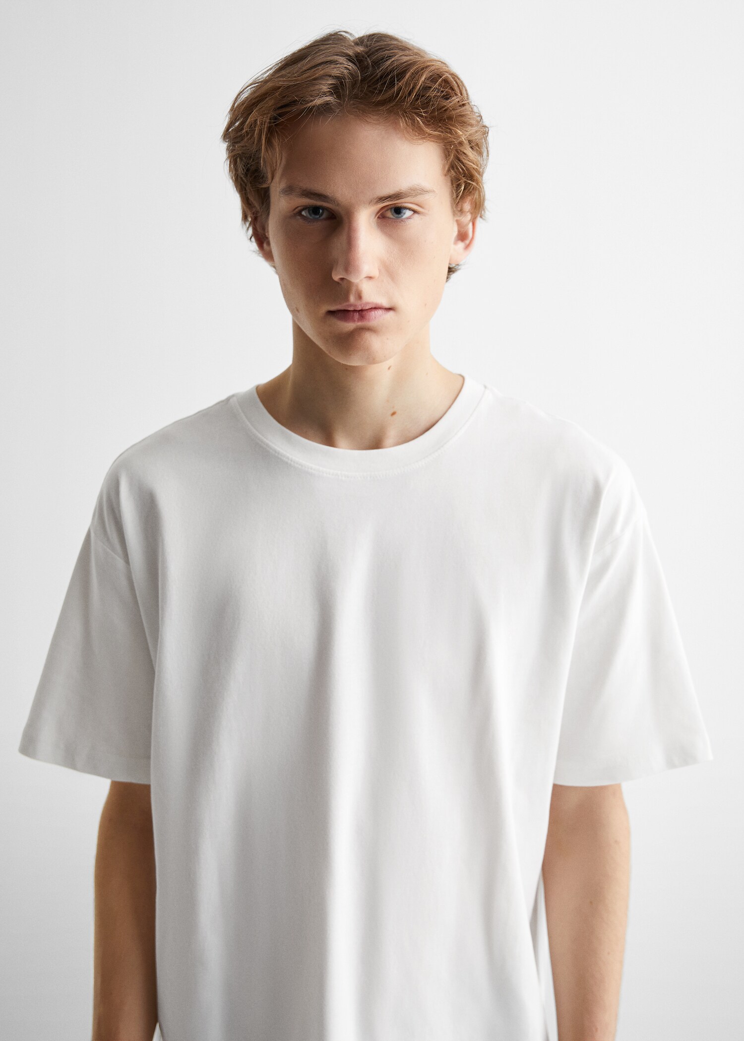 Maglietta basic oversize cotone - Dettaglio dell'articolo 1
