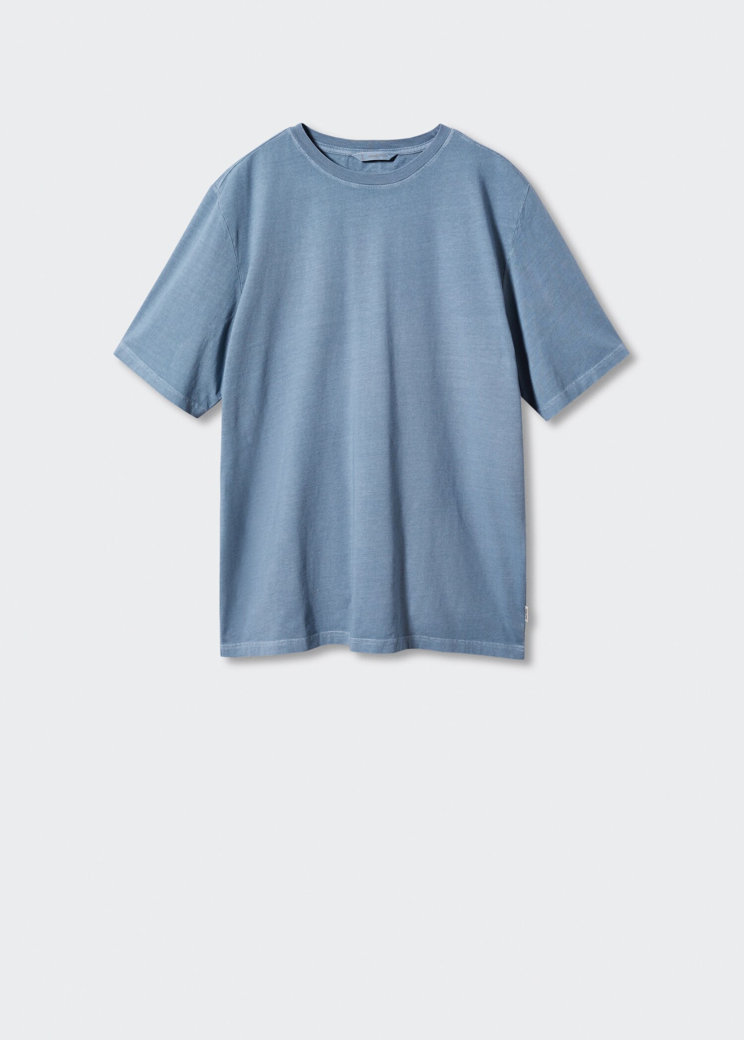 Maglietta basic oversize cotone - Articolo senza modello