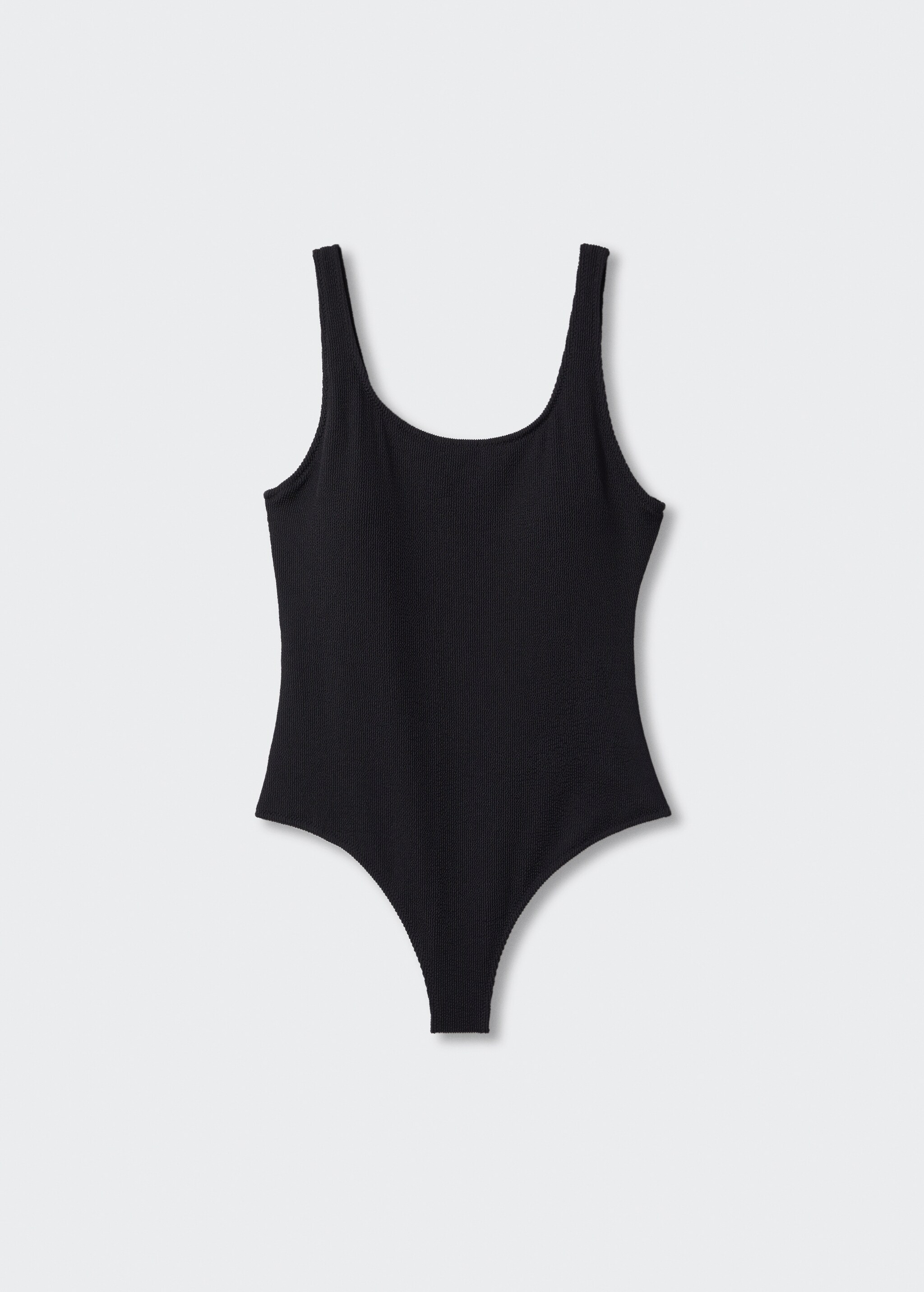 Textured swimsuit - Article without model