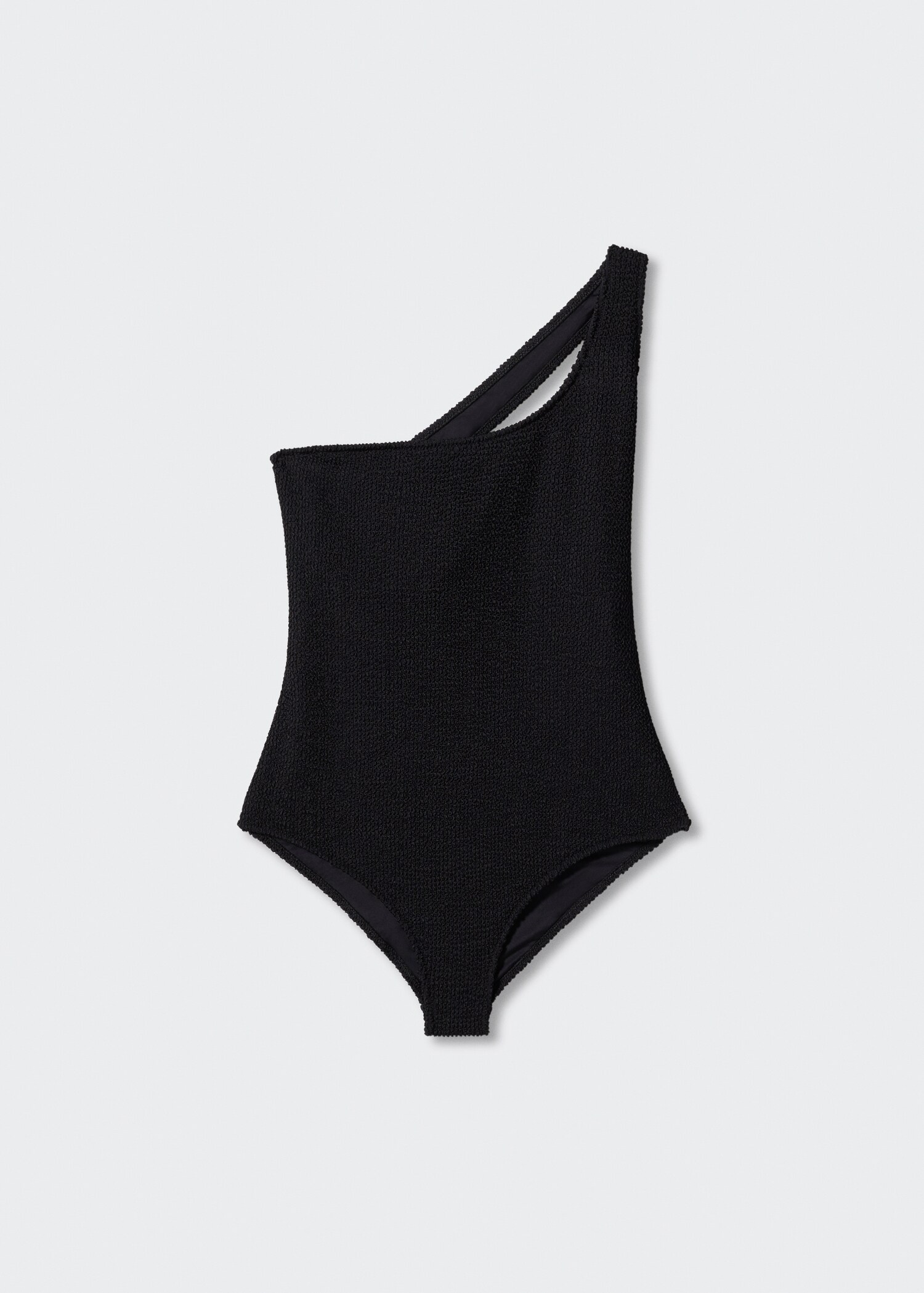 Asymmetrical swimsuit with wide straps - Article without model