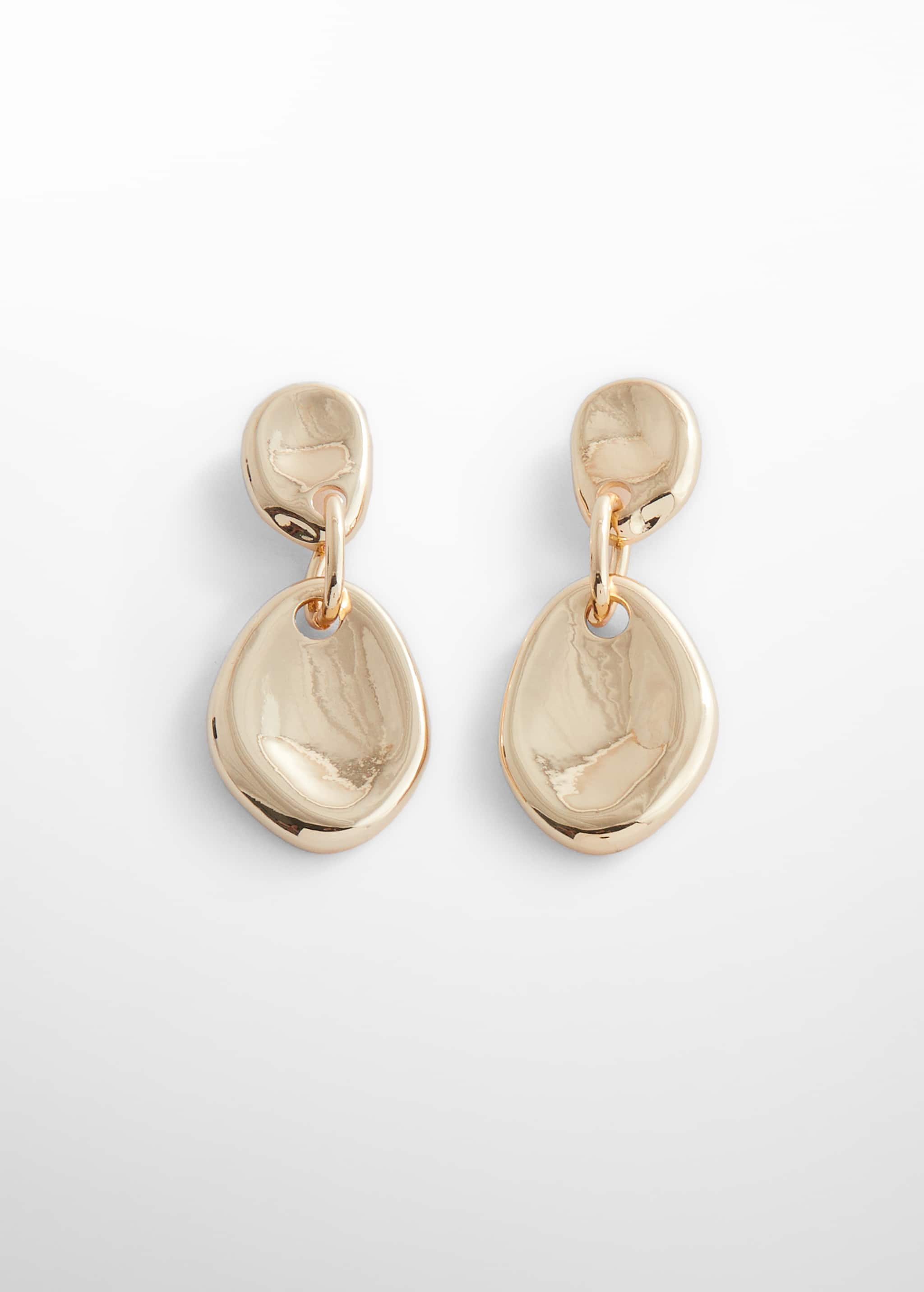 Boucles d'oreilles pendentifs métalliques - Article sans modèle