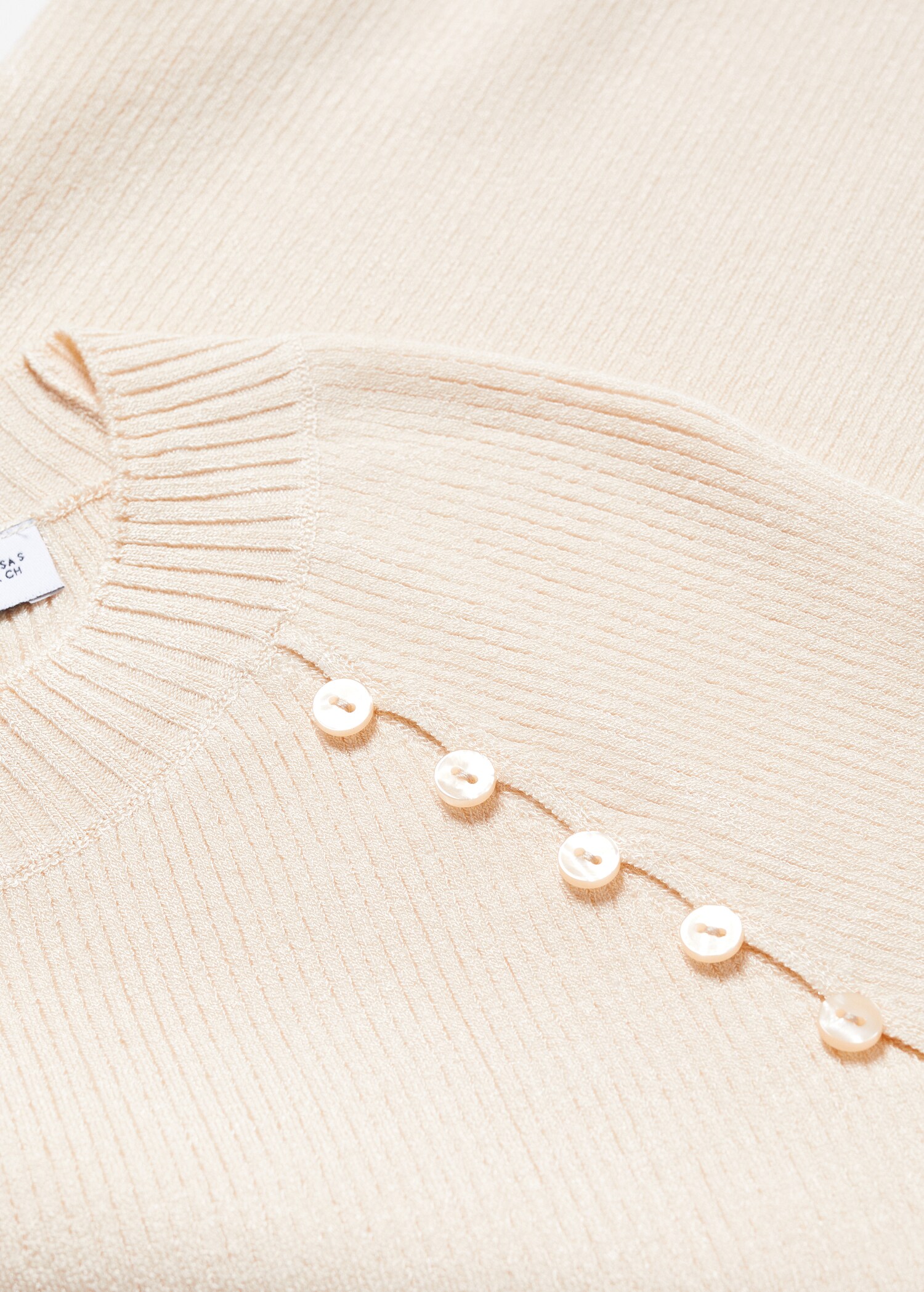 Buttons detail knit sweater - Details of the article 8