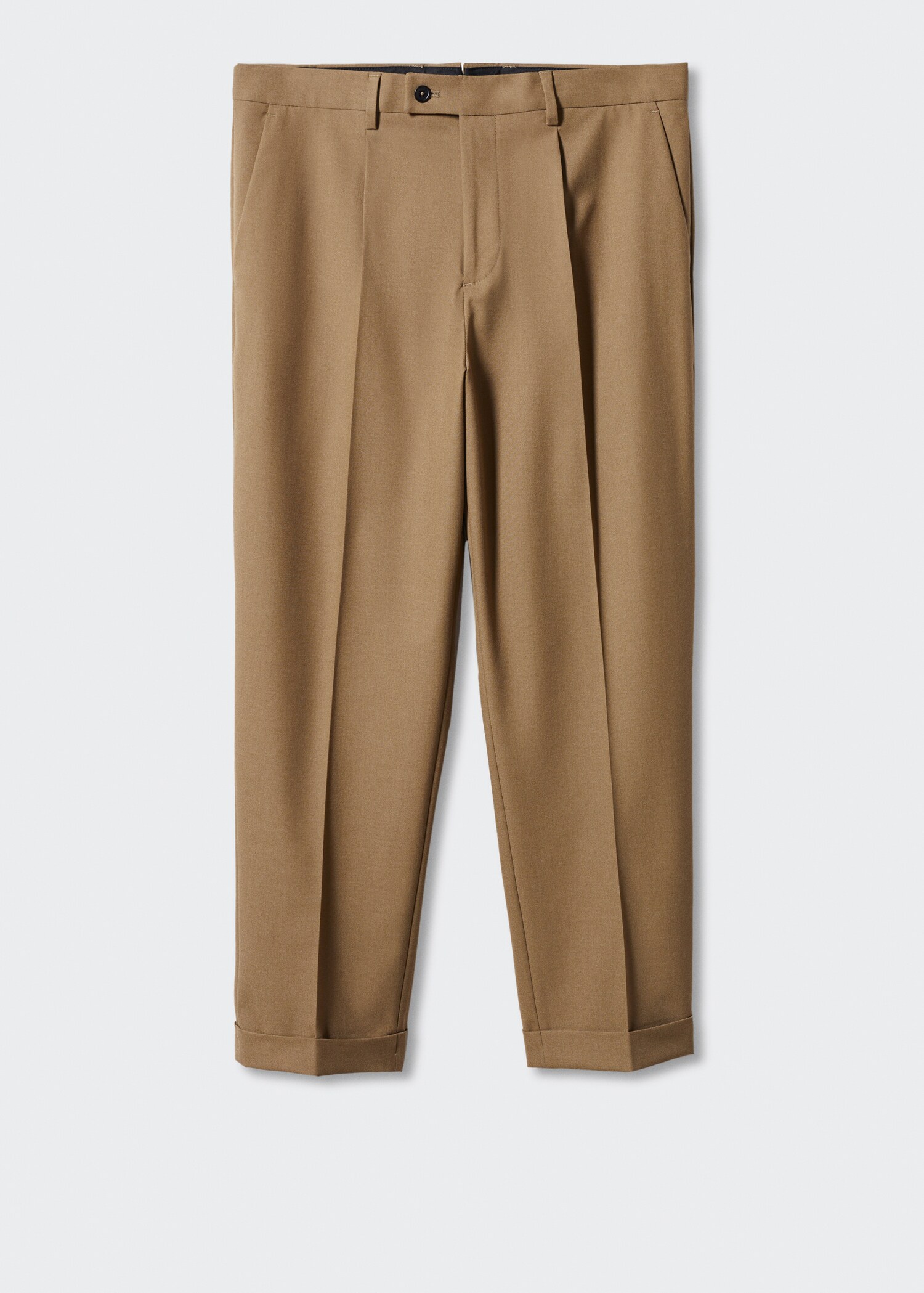 Pantaloni de costum slim fit - Articol fără model
