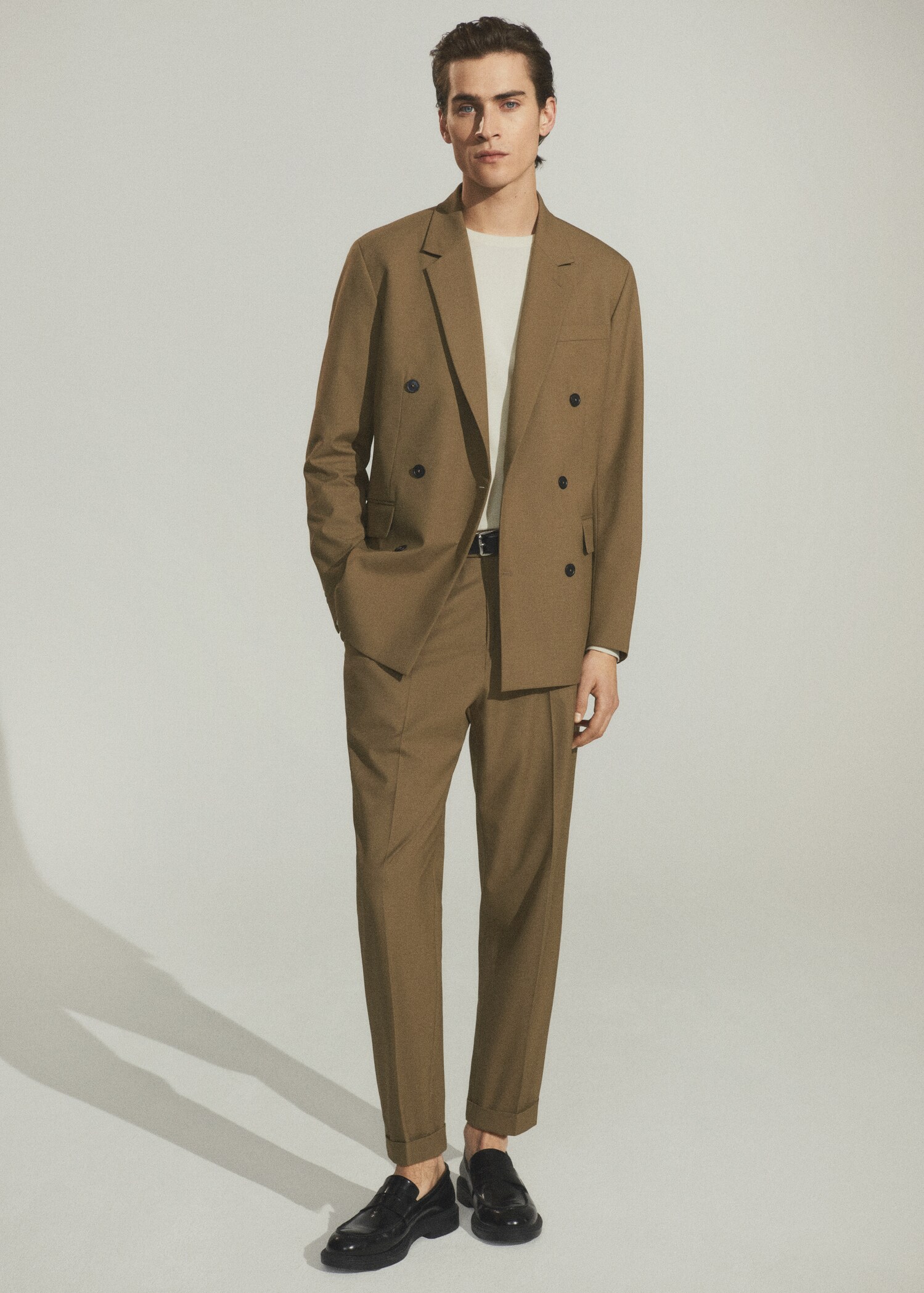 Pantaloni de costum slim fit - Detaliu al articolului 5