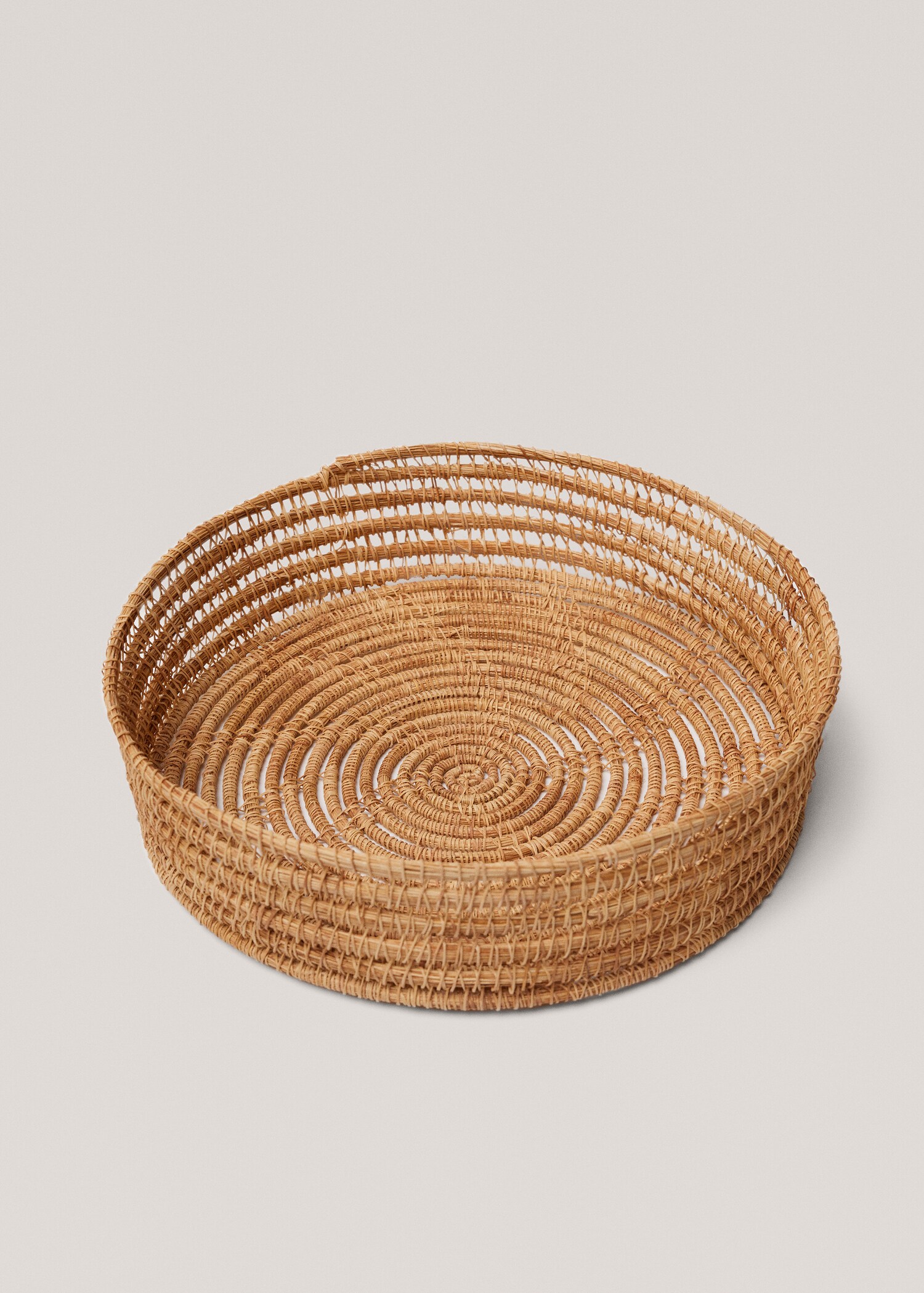 Cistella fibra natural 26x07cm - Detall de l'article 1