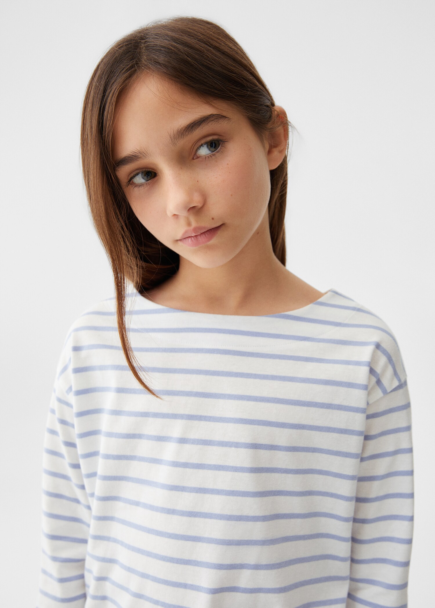 Långärmad randig t-shirt - Detaljer om artikeln 1