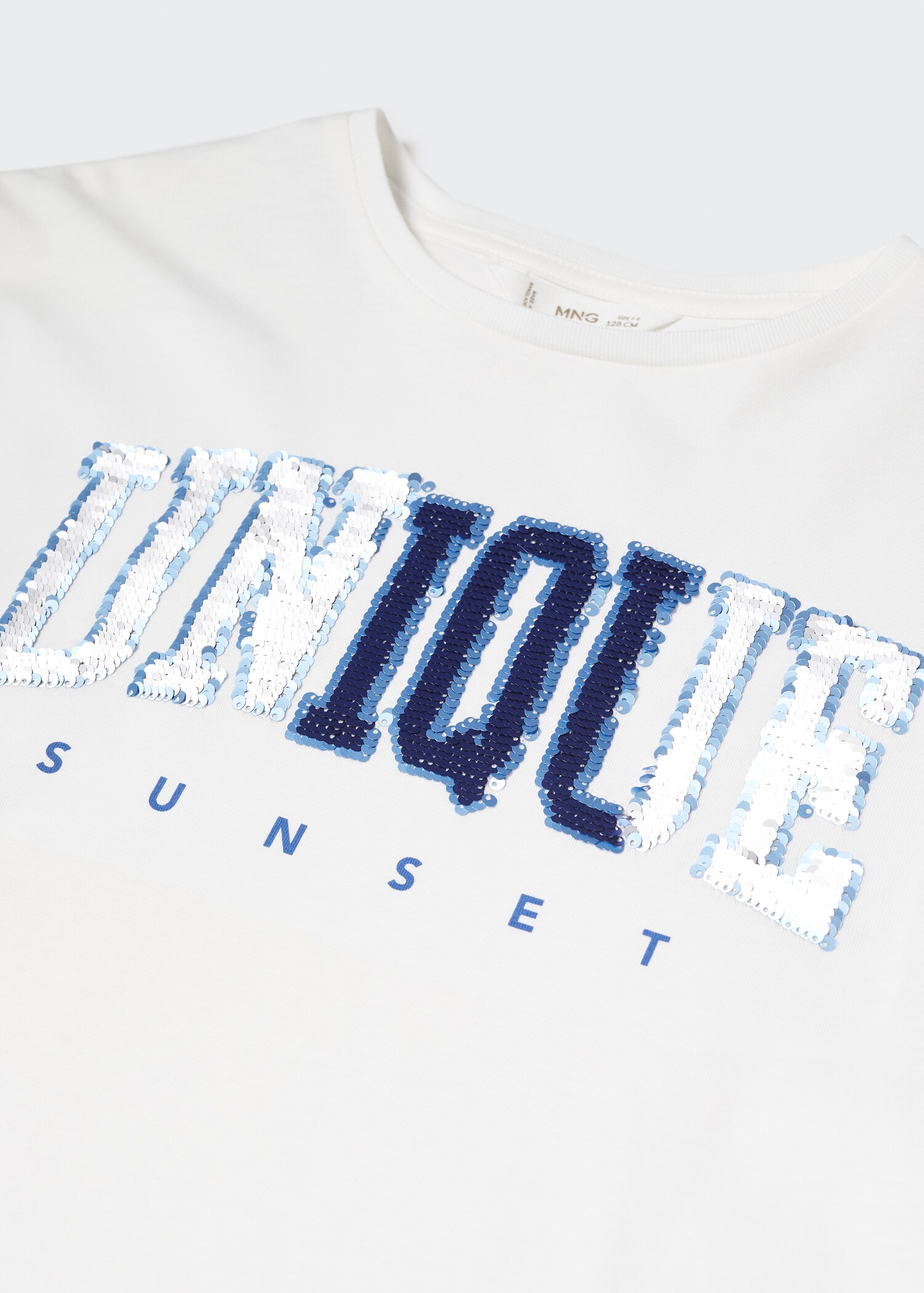T-Shirt mit Wendepailletten - Detail des Artikels 8