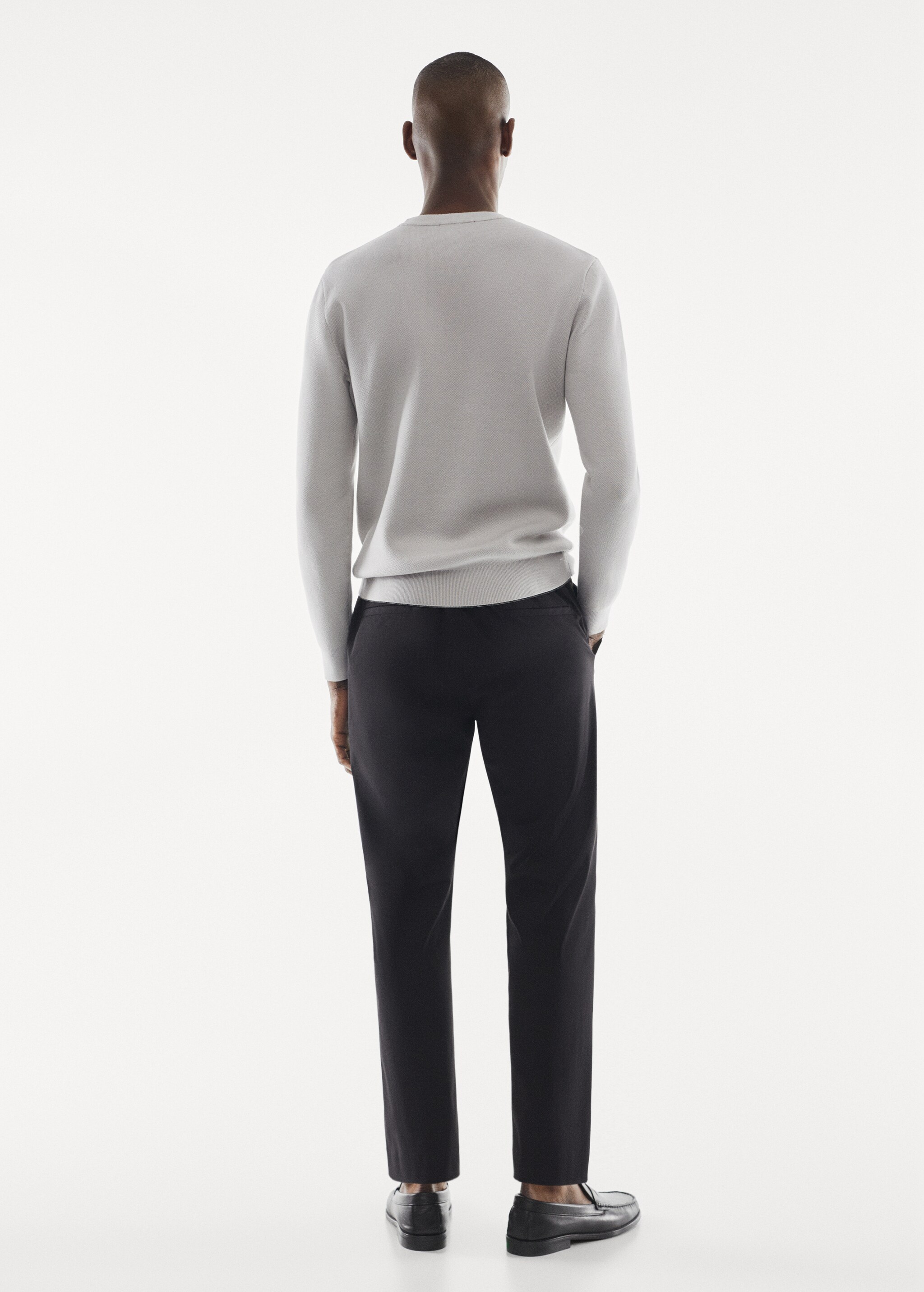 Round-neck breathable sweater - Reverse of the article