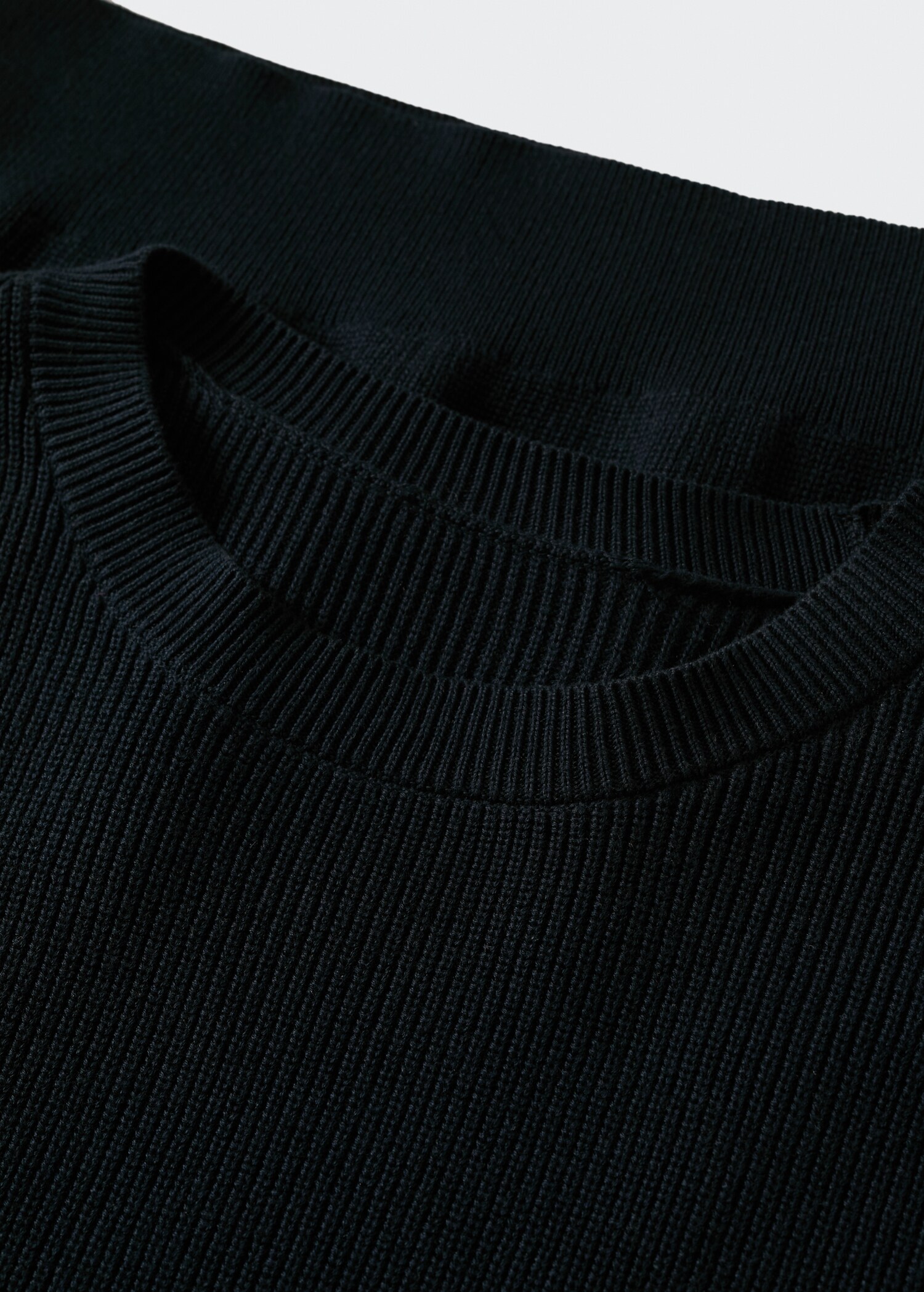 Structured cotton sweater - Details of the article 8