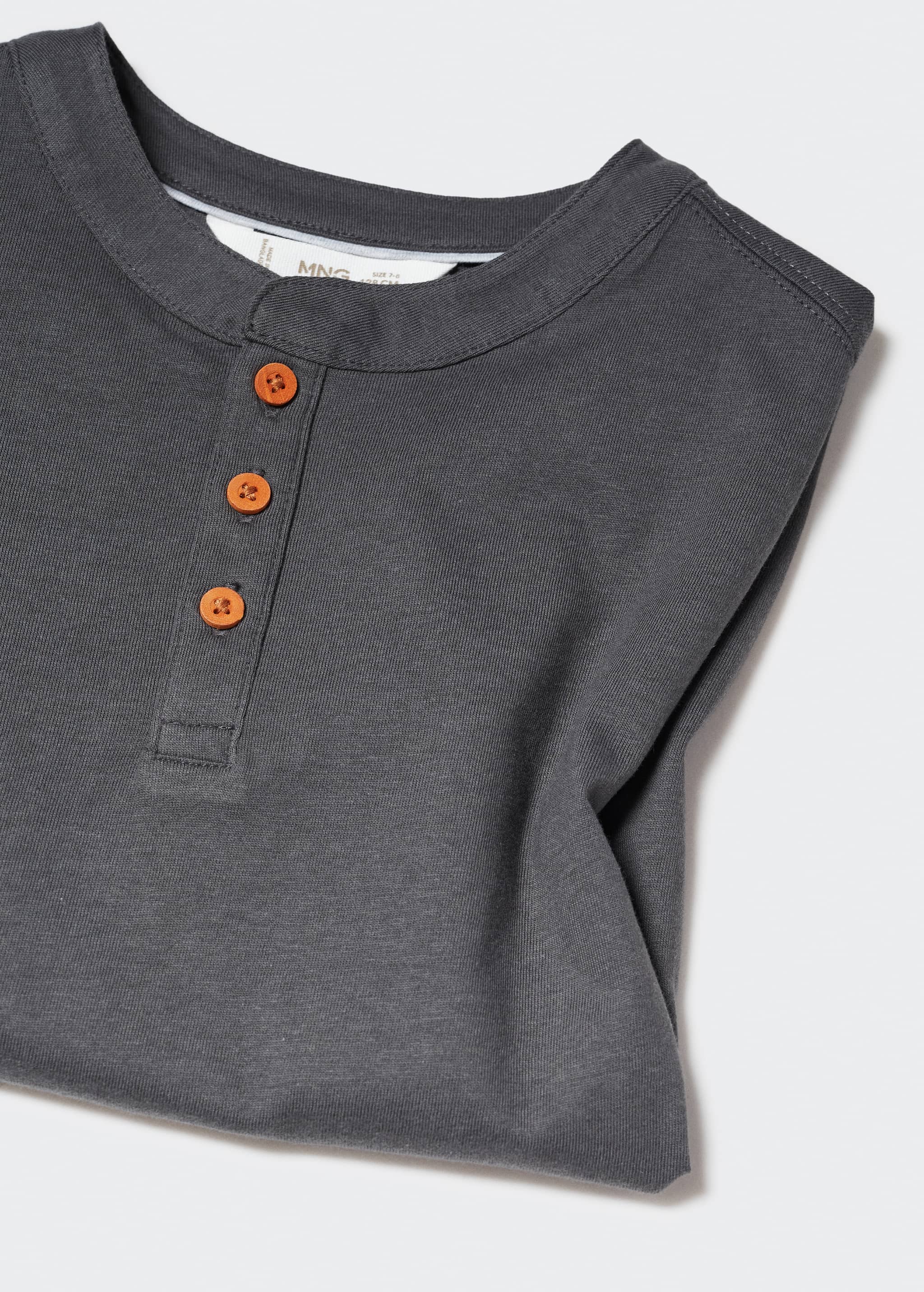 Henley T-shirt - Details of the article 8