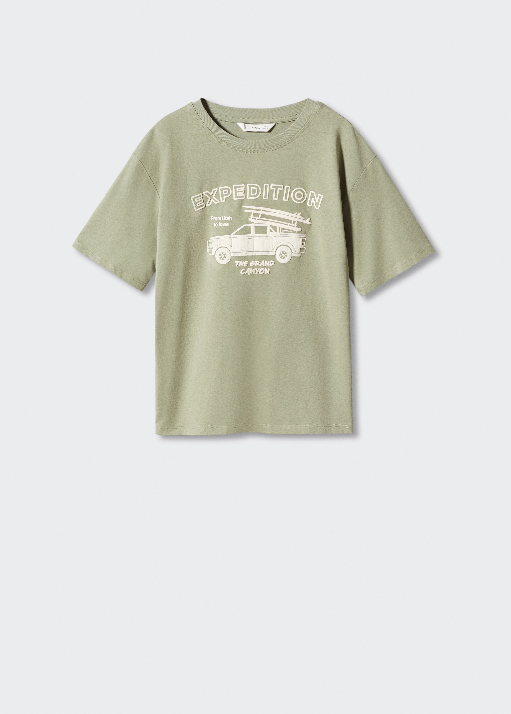 T-shirt with print drawing  - Article without model