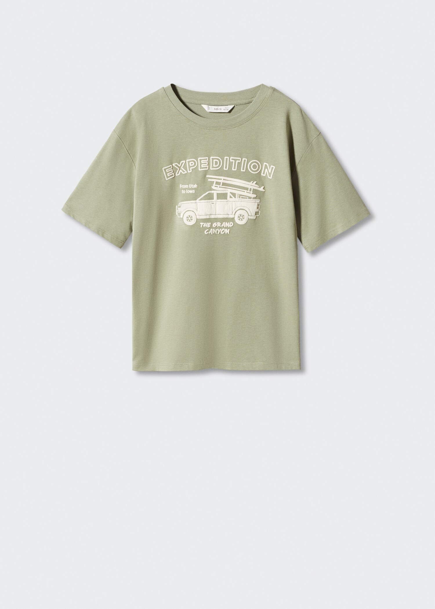 Tricou cu desen imprimat - Articol fără model
