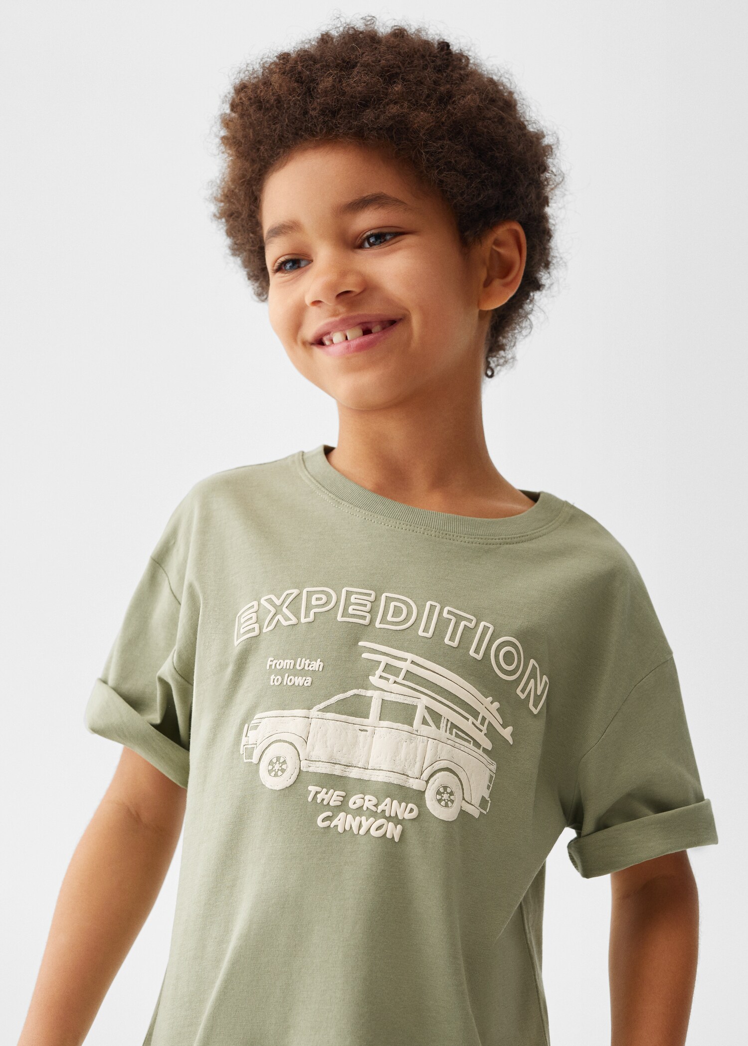 Tricou cu desen imprimat - Detaliu al articolului 1