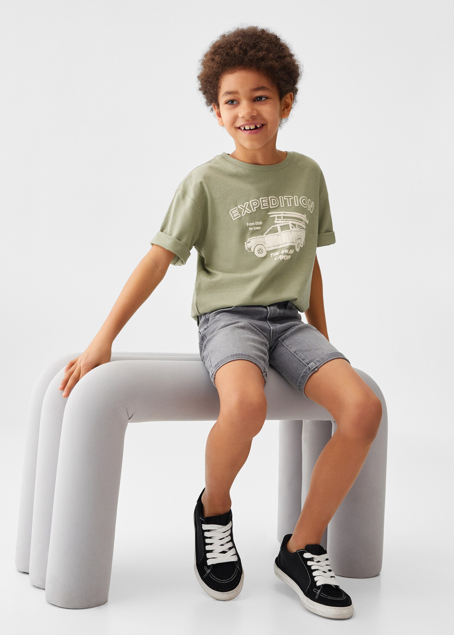 Tricou cu desen imprimat - Detaliu al articolului 2