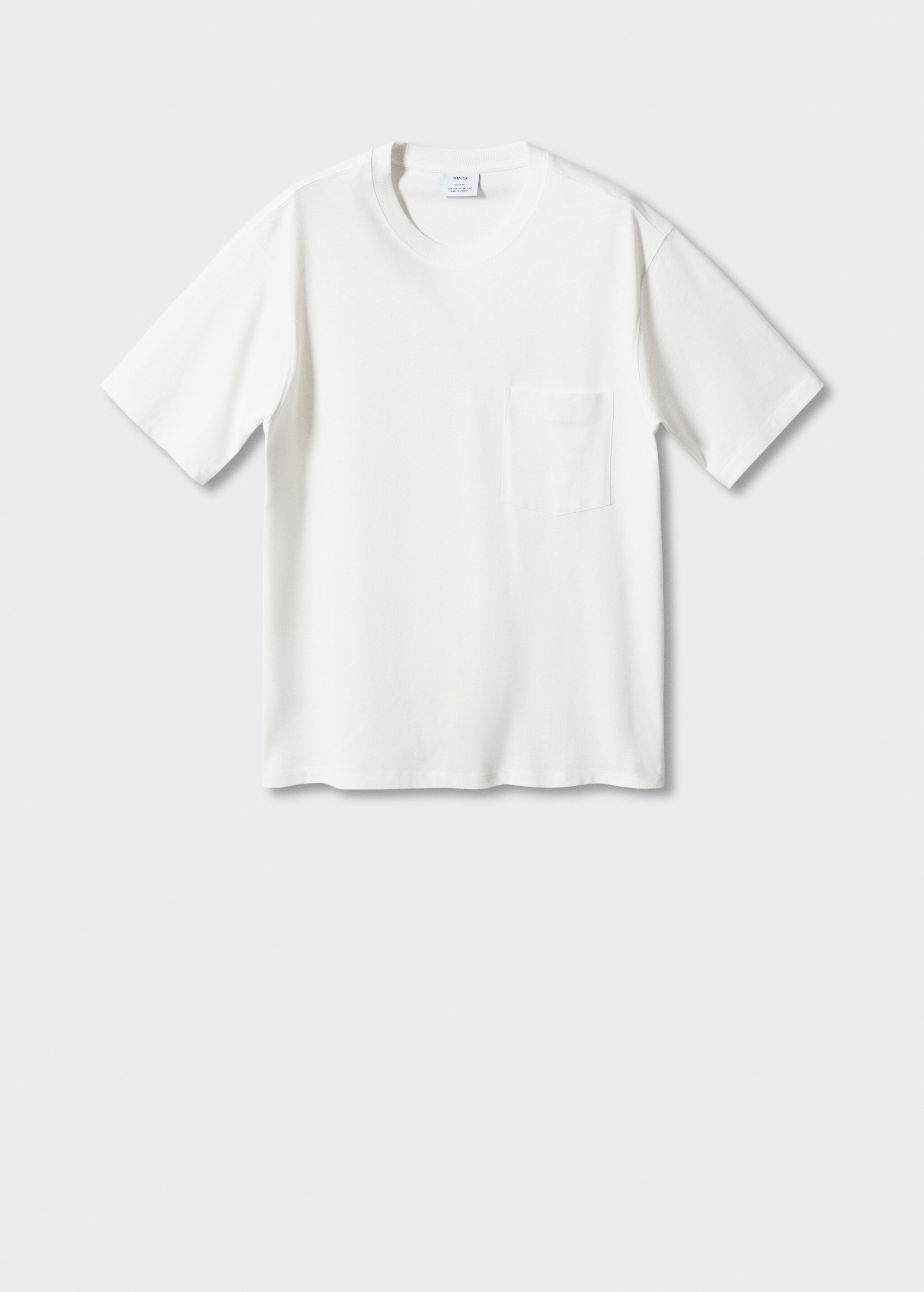 T-shirt coton poche - Article sans modèle