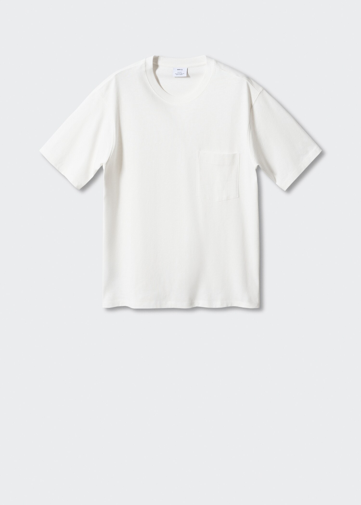 Pocket cotton T-shirt - Article without model
