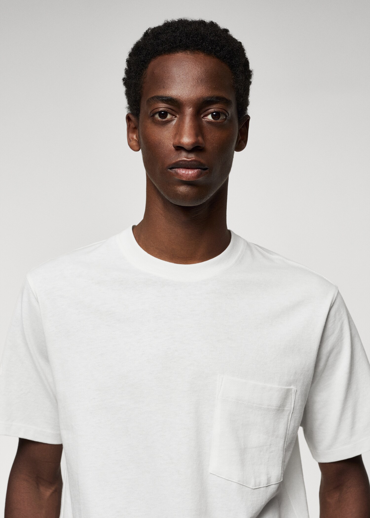 Pocket cotton T-shirt - Details of the article 1