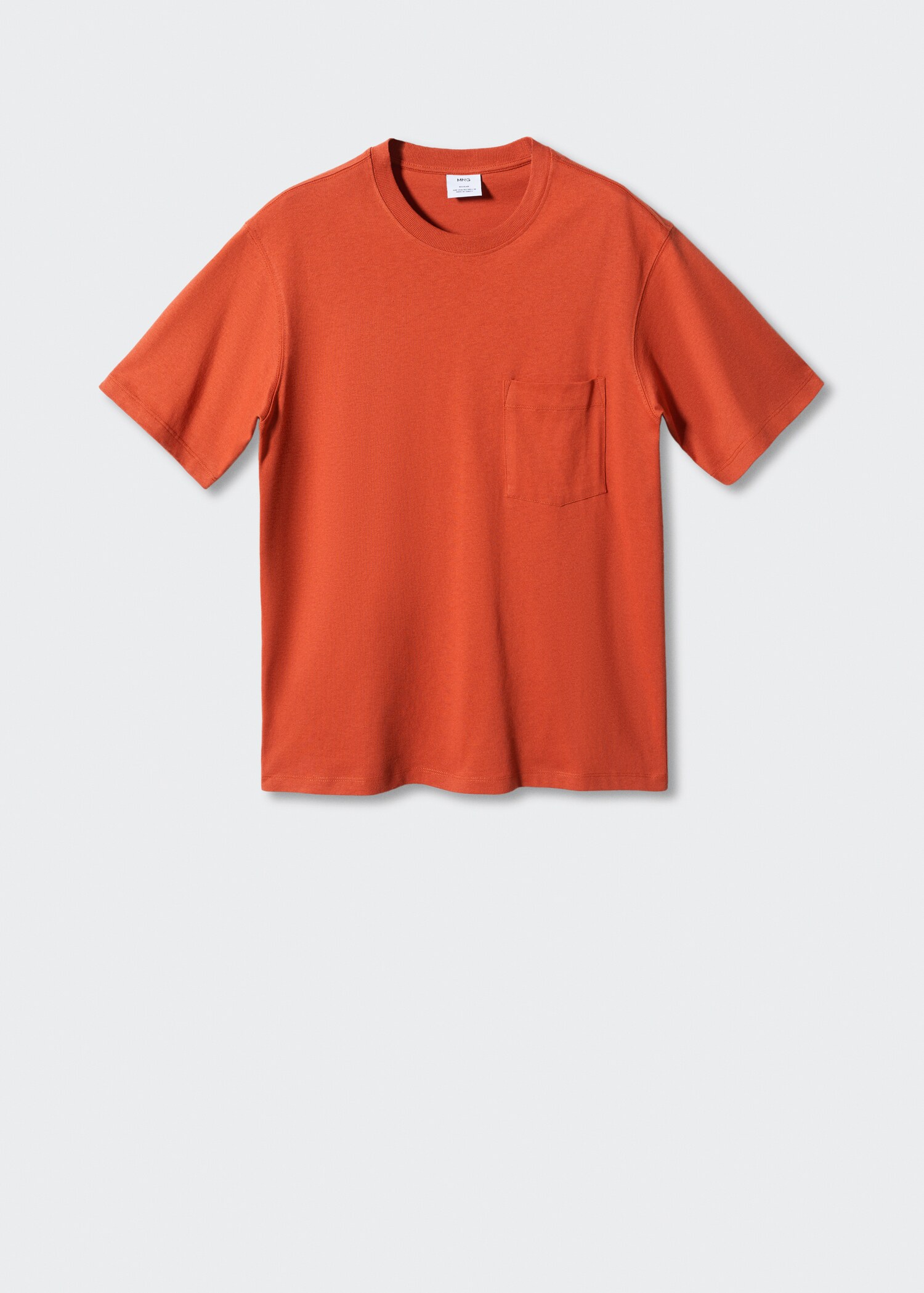 Pocket cotton T-shirt - Article without model