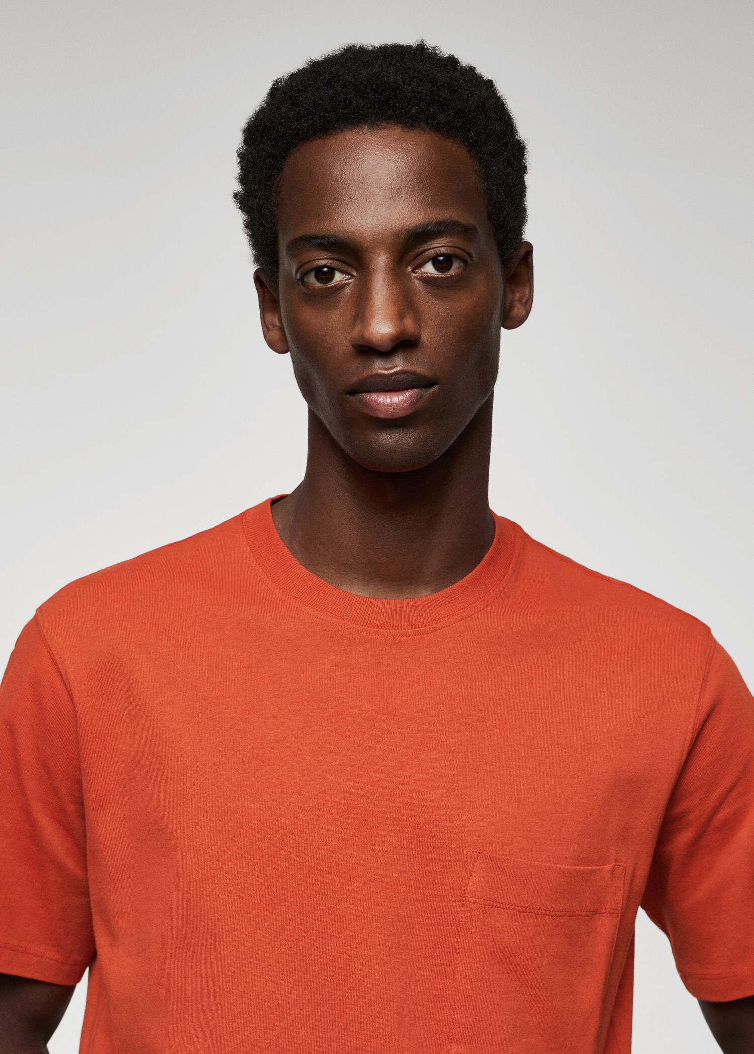 Pocket cotton T-shirt - Details of the article 1