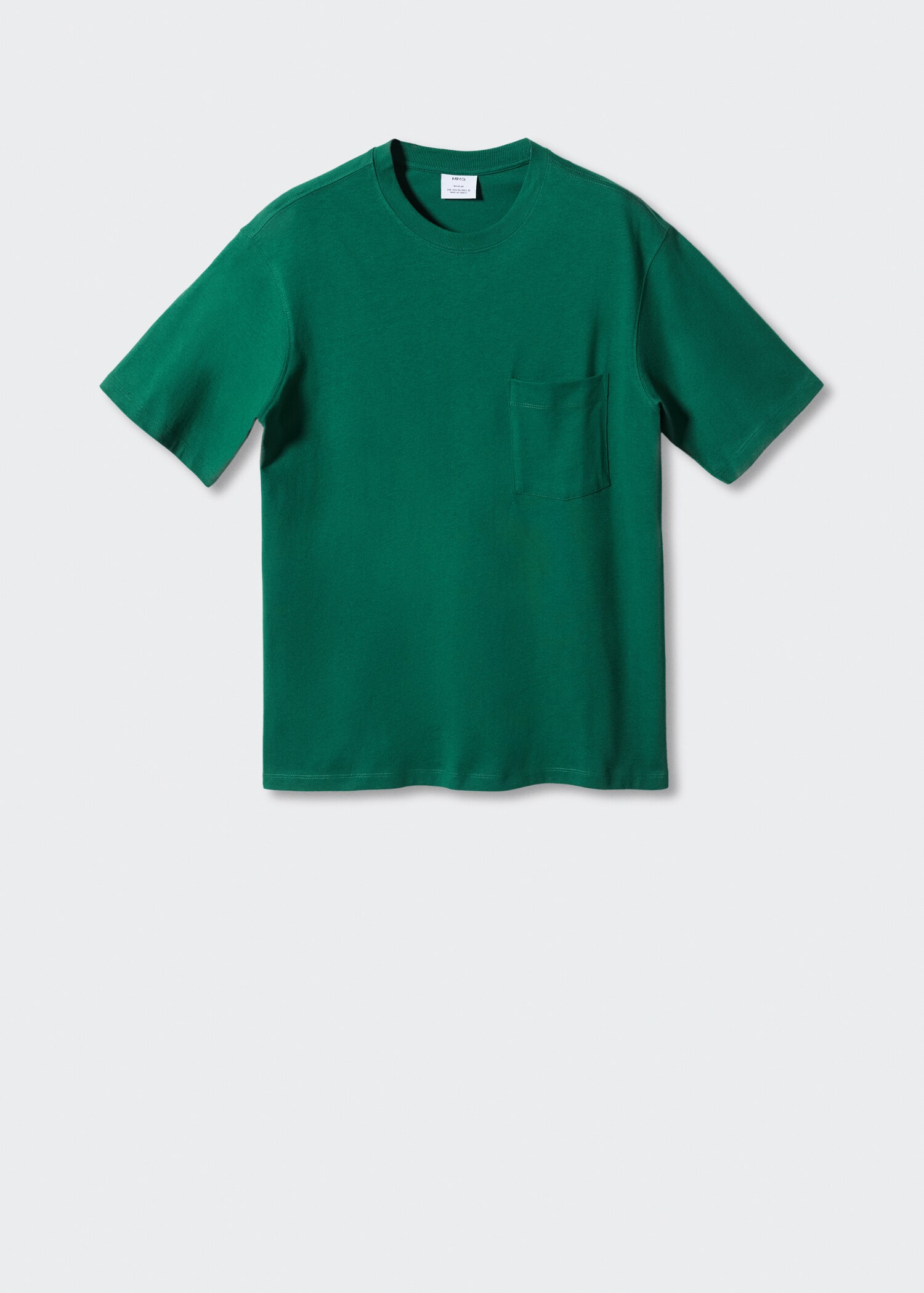 Pocket cotton T-shirt - Article without model