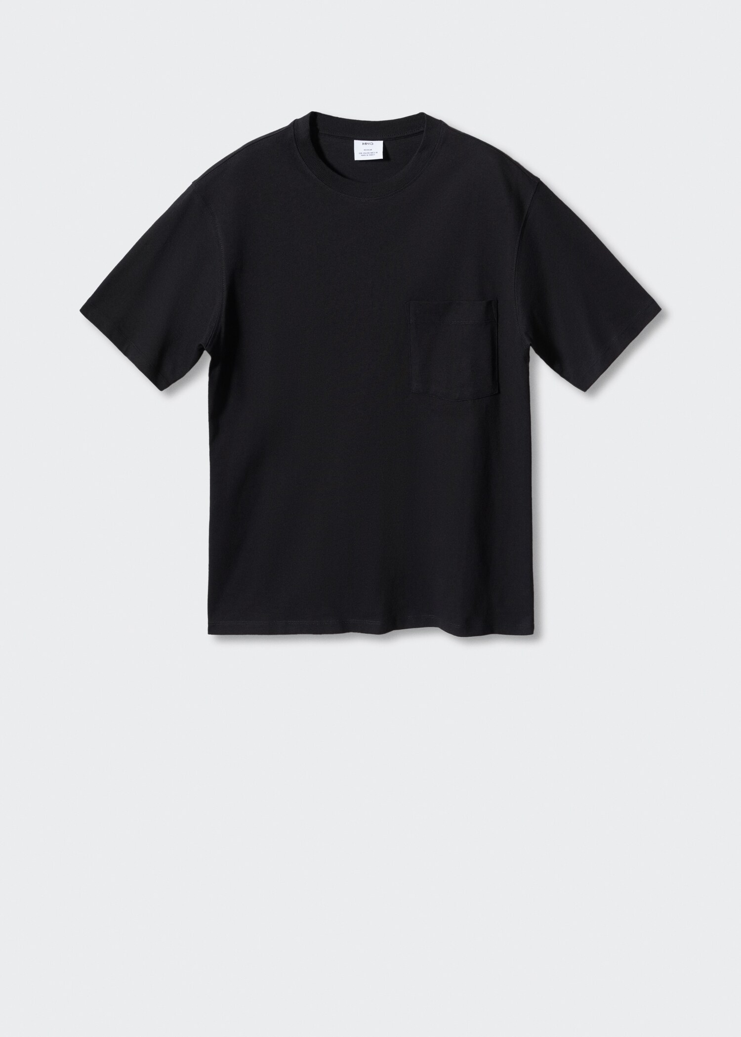 Pocket cotton T-shirt - Article without model