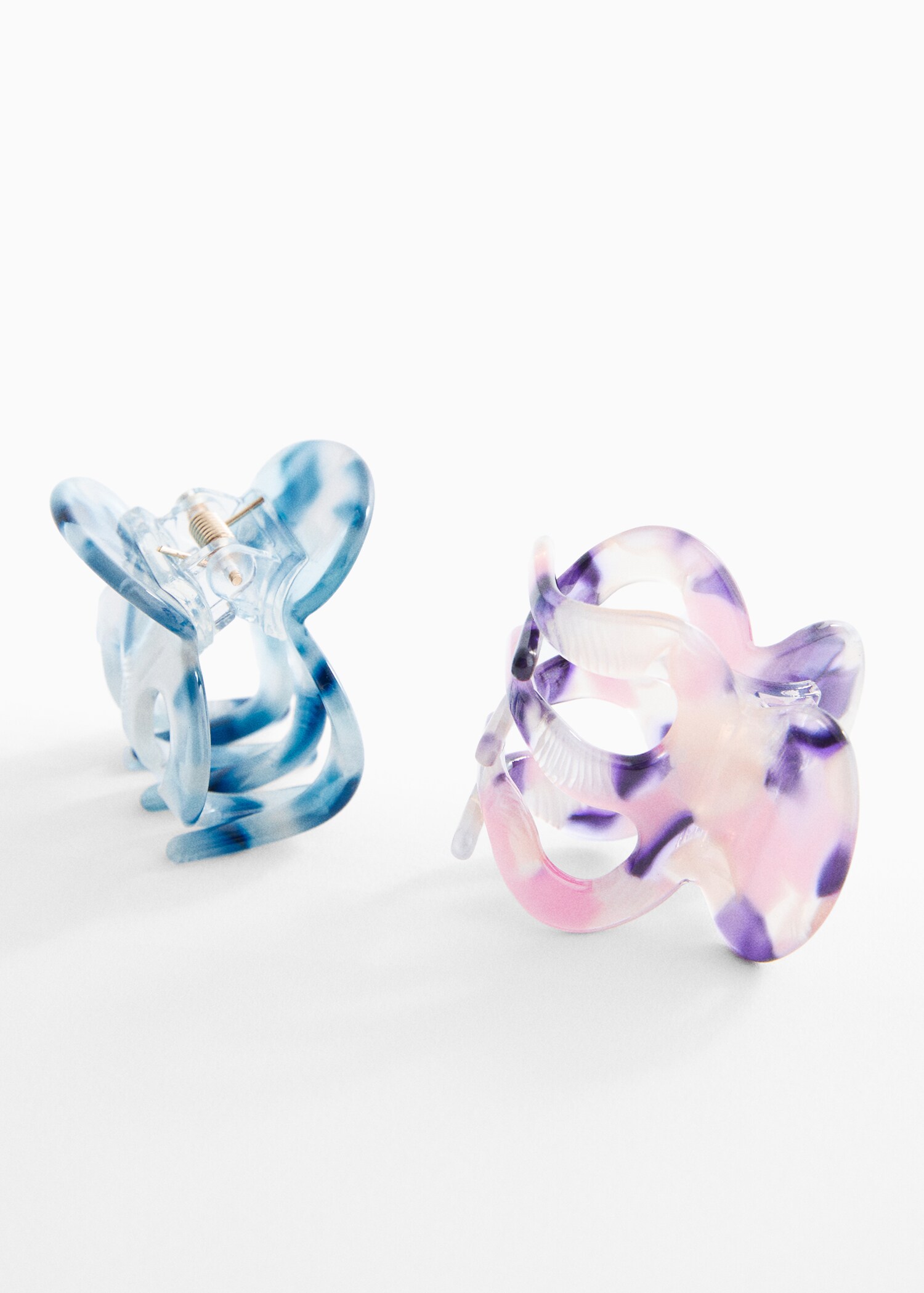Pack of 2 hair clips - Medium plane