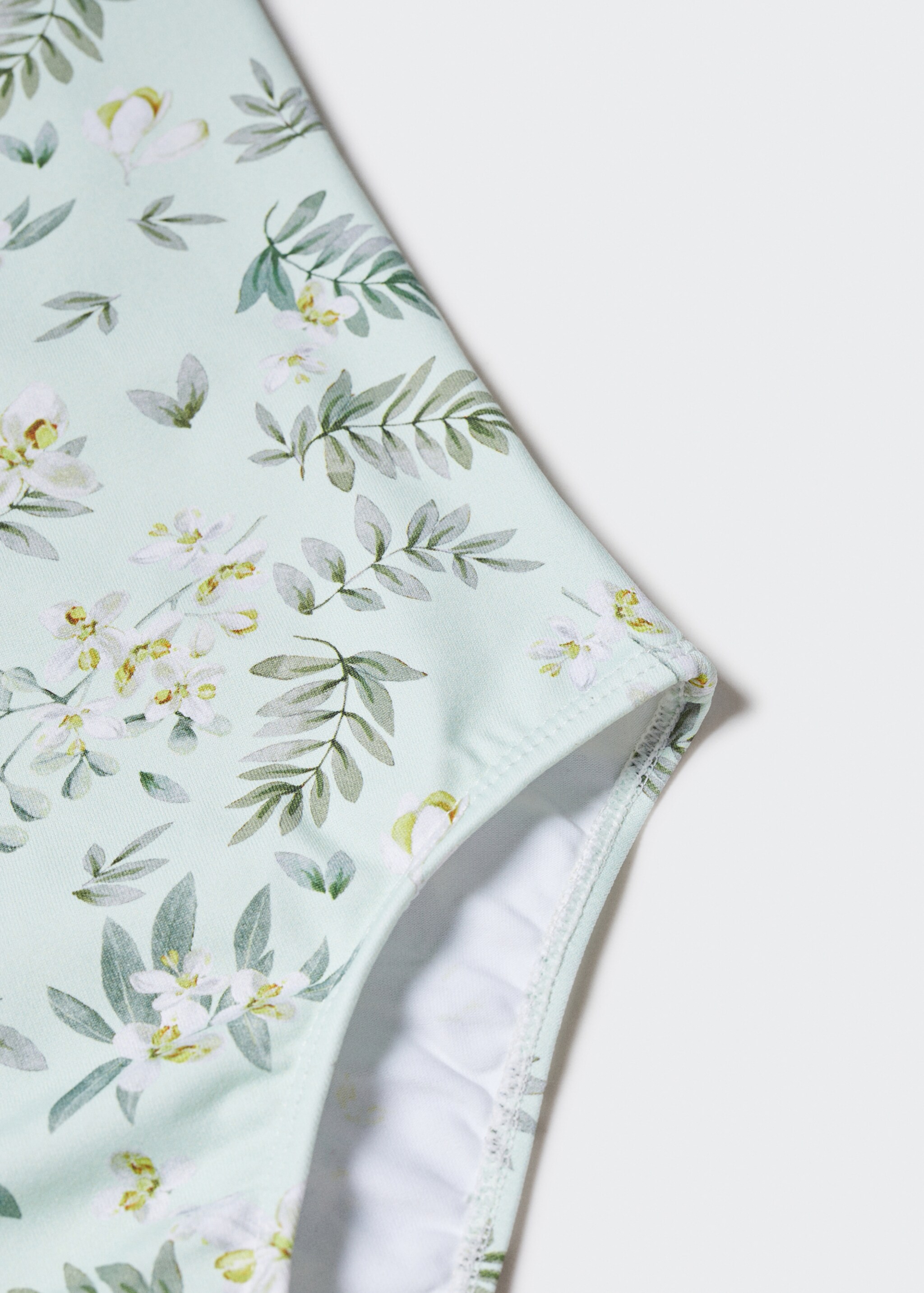 Leaf-print swimsuit - Details of the article 8