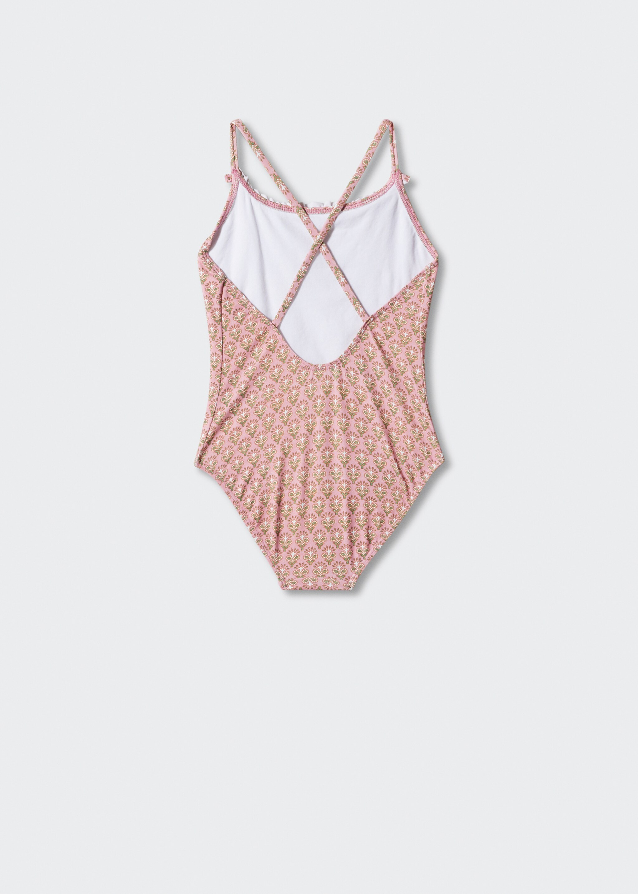 Ruffle print swimsuit - Reverse of the article
