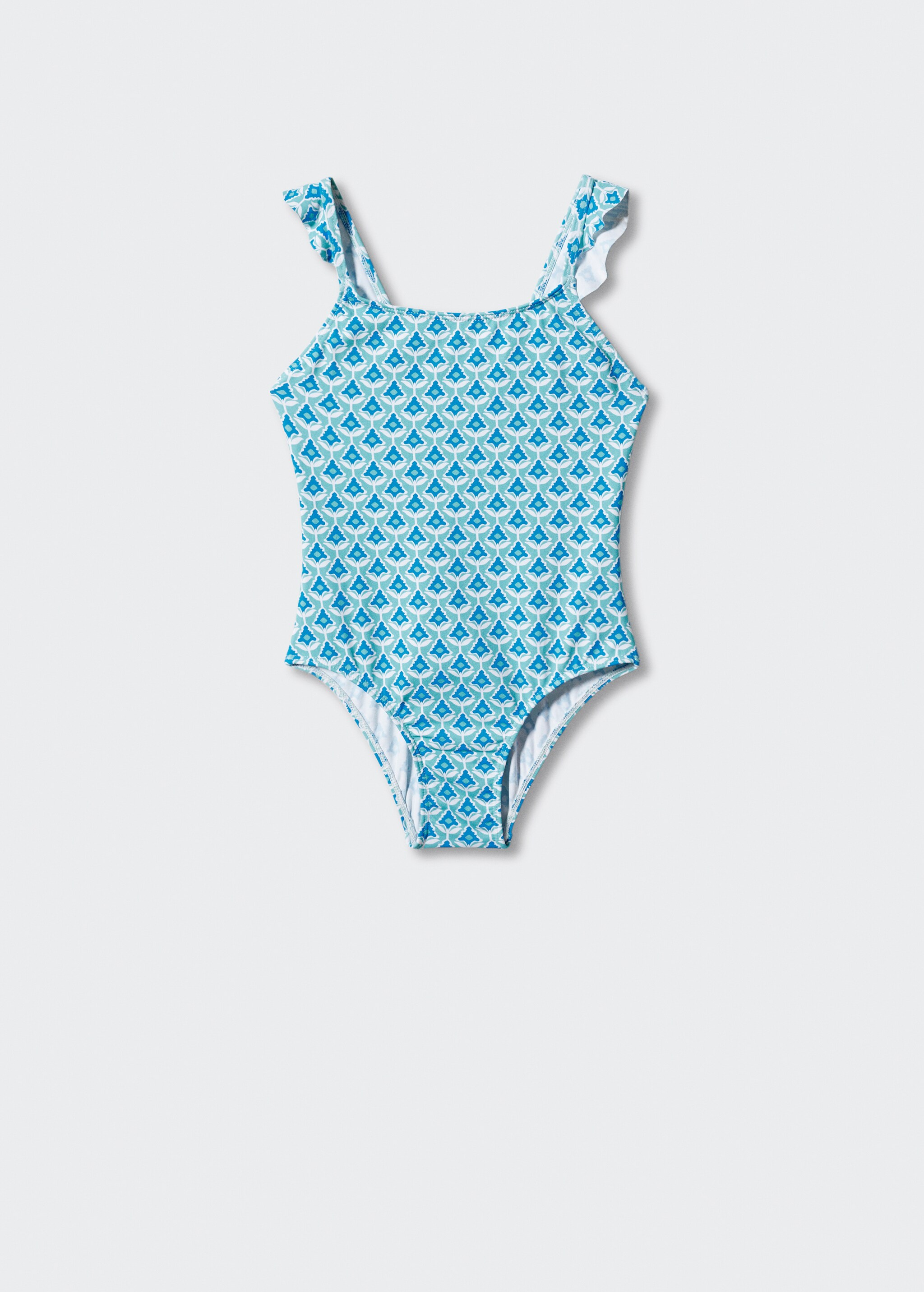 Ruffle print swimsuit - Article without model