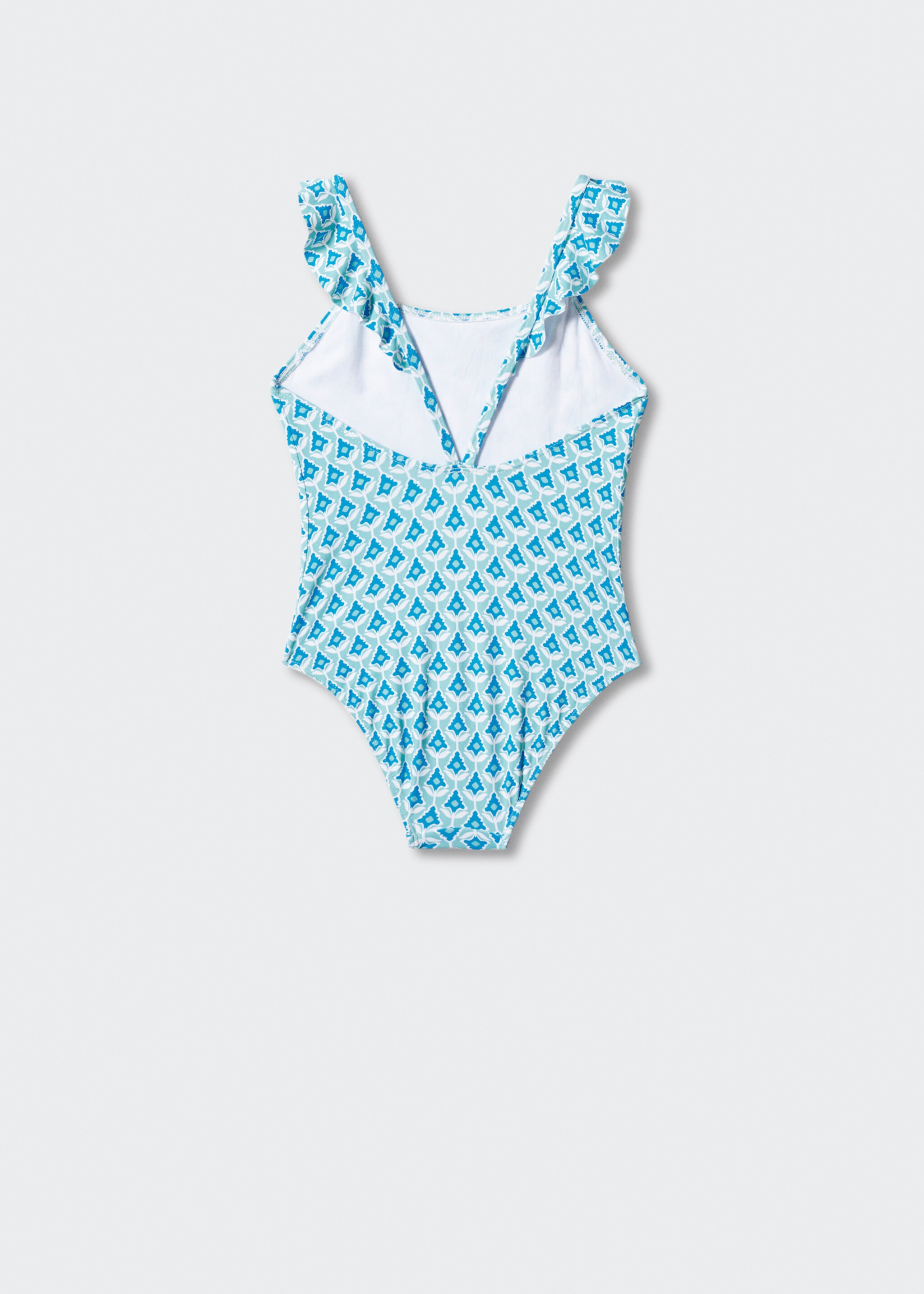Ruffle print swimsuit - Reverse of the article