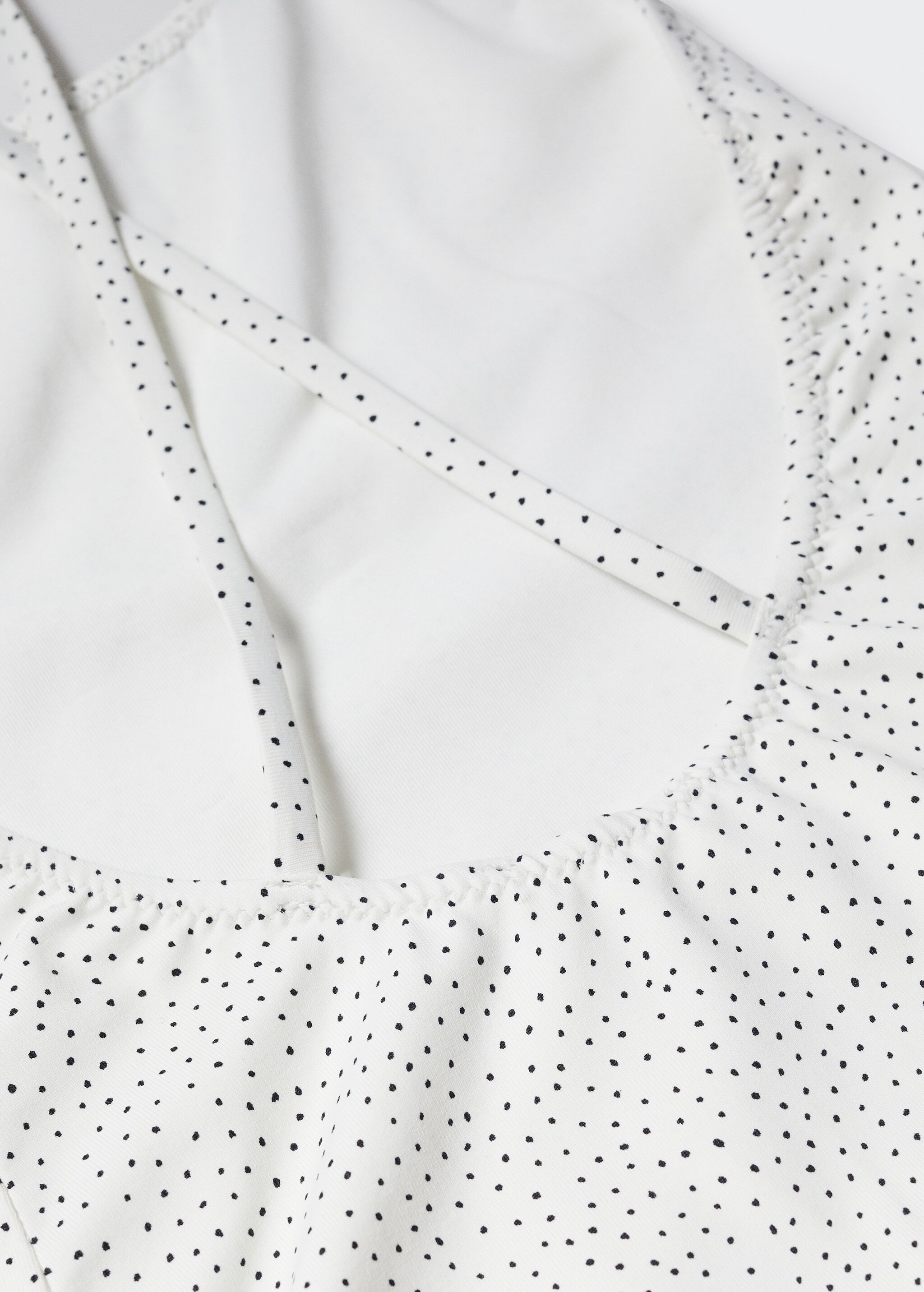 Polka-dot print swimsuit - Details of the article 8