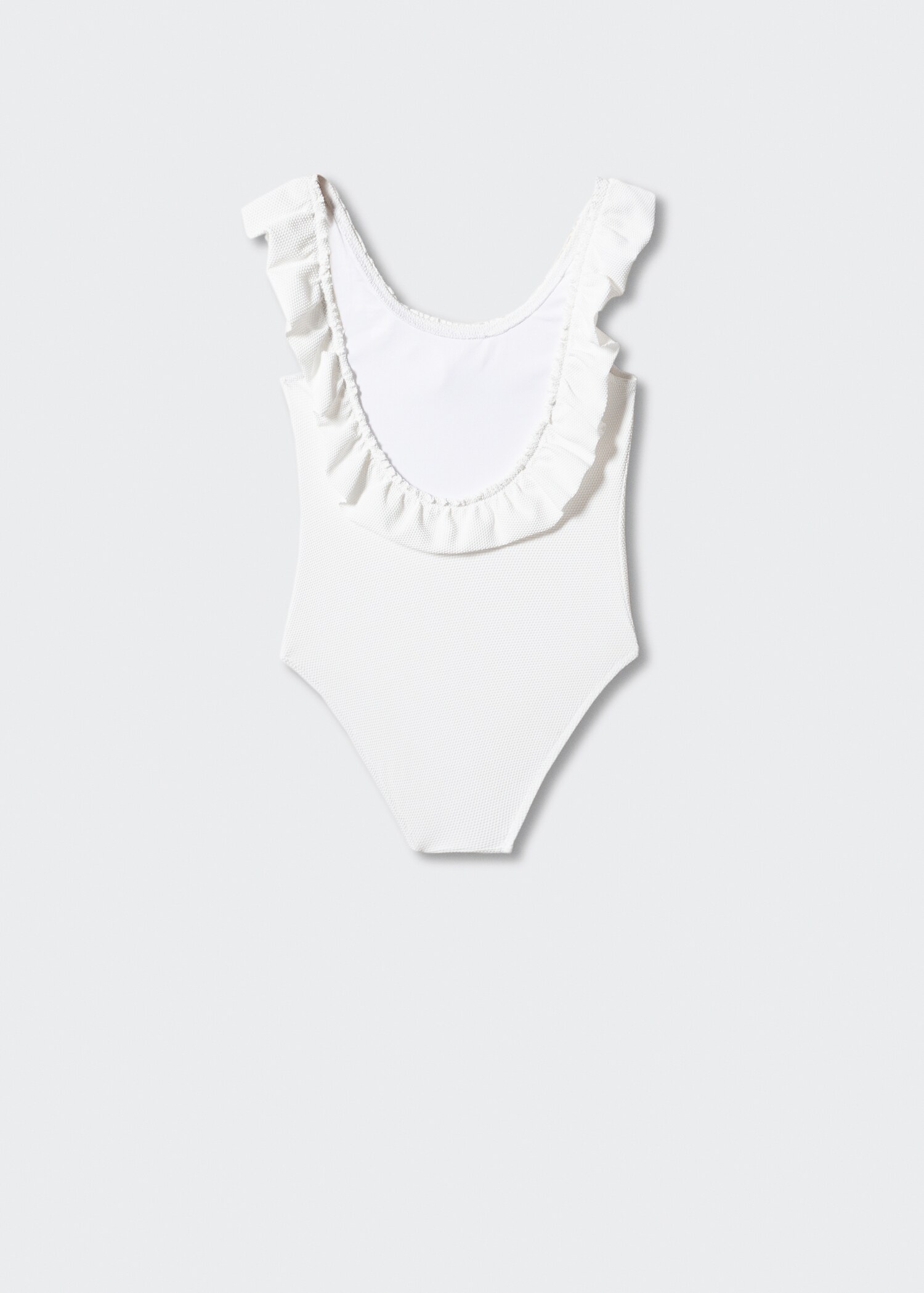 Maillot de bain texturé volants - Verso de l’article