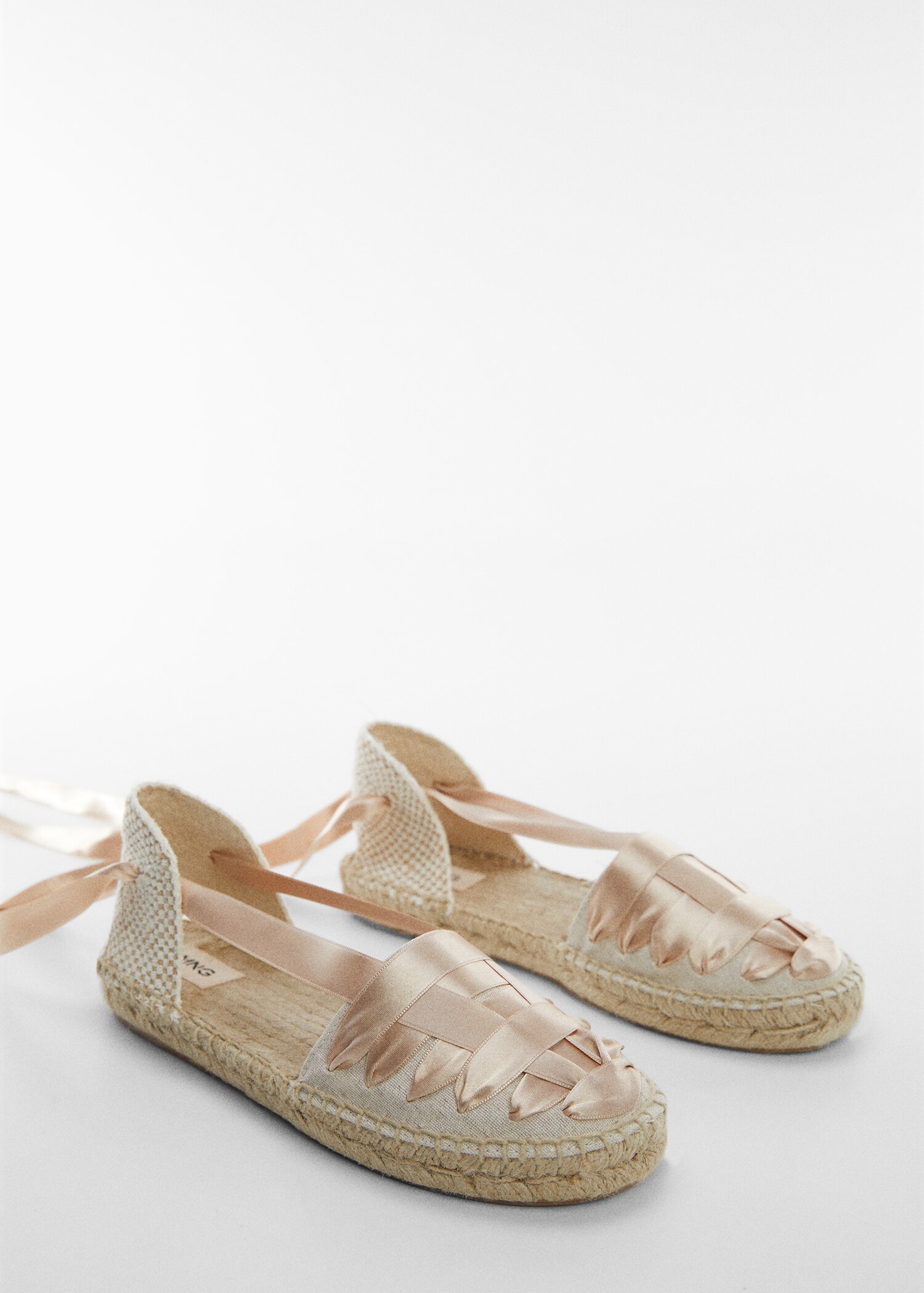 Espadrilles lacets - Plan moyen