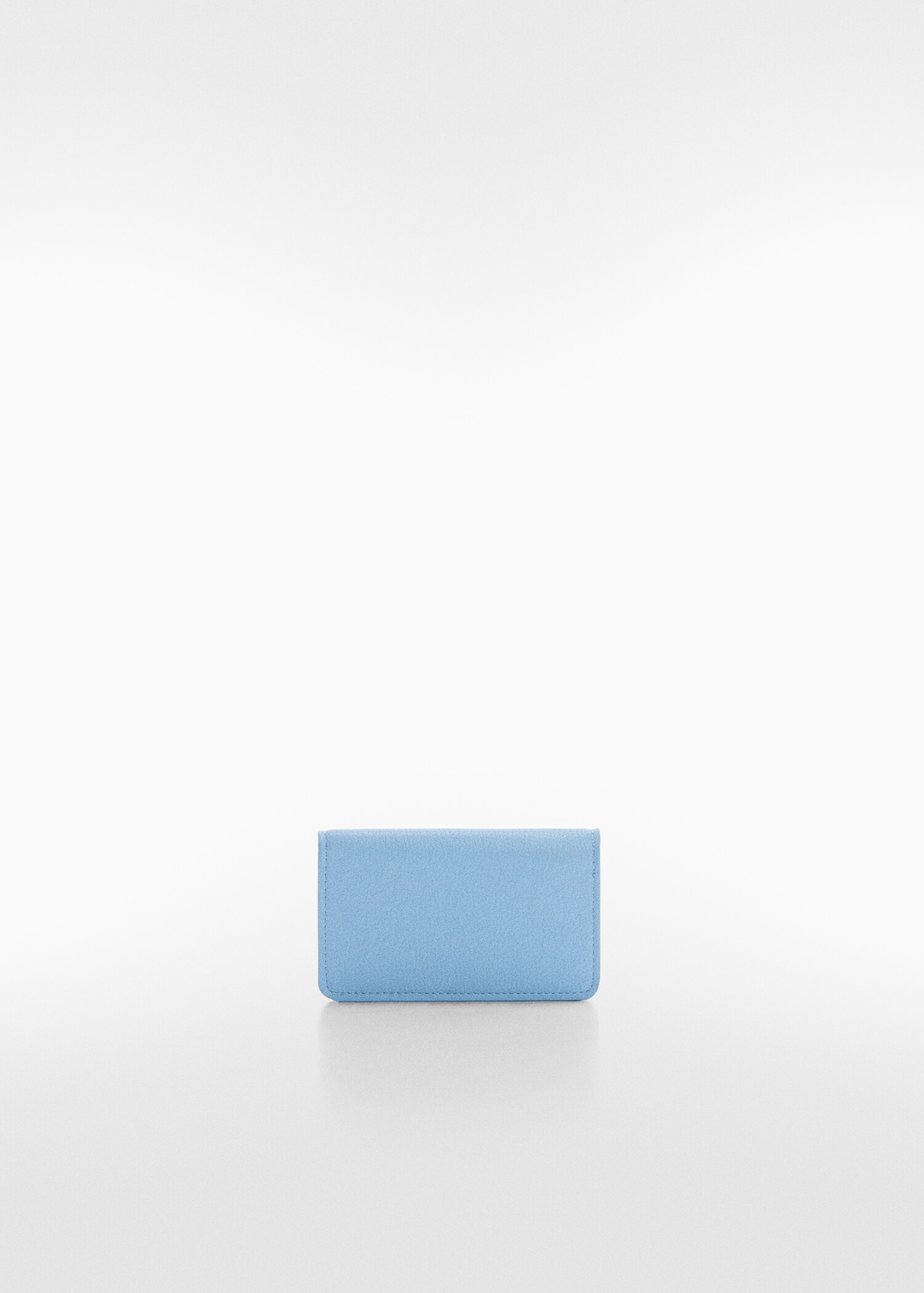 Embossed wallet with logo - Medium plane