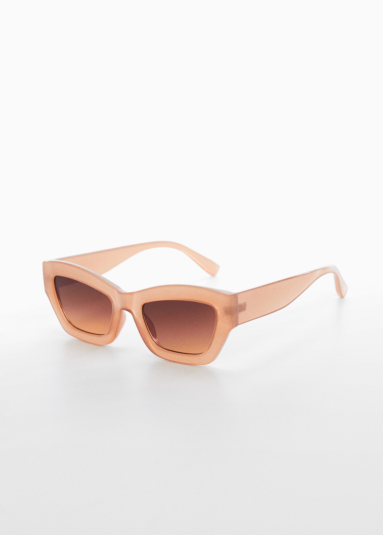 Lunettes de soleil monture carrée - Plan moyen