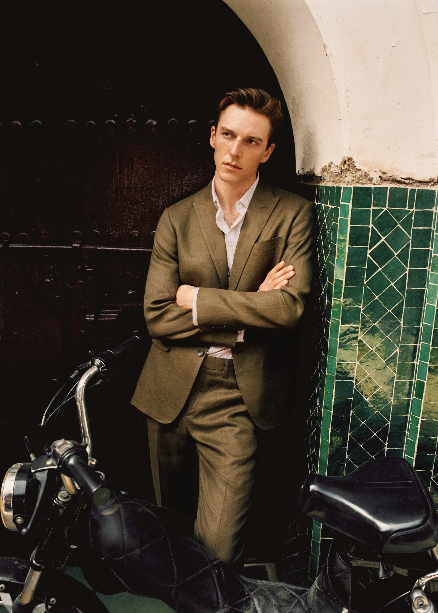 100% linen suit blazer - Details of the article 5