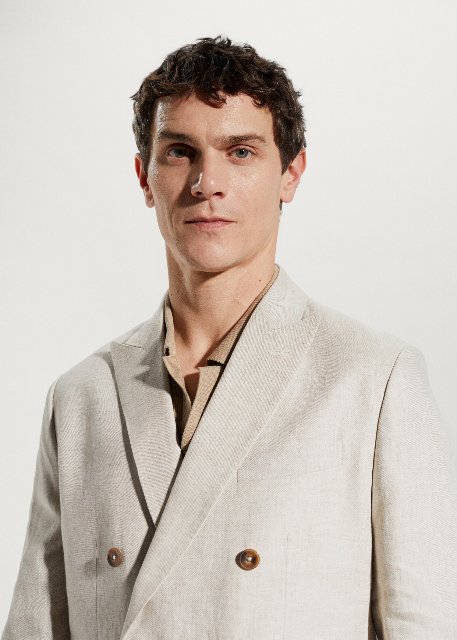 100% linen suit blazer - Details of the article 1