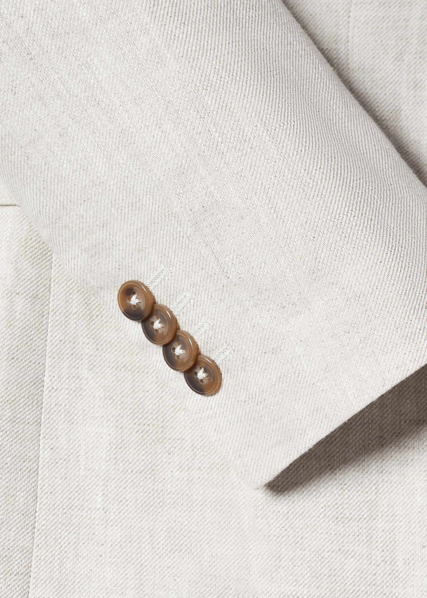 100% linen suit blazer - Details of the article 8