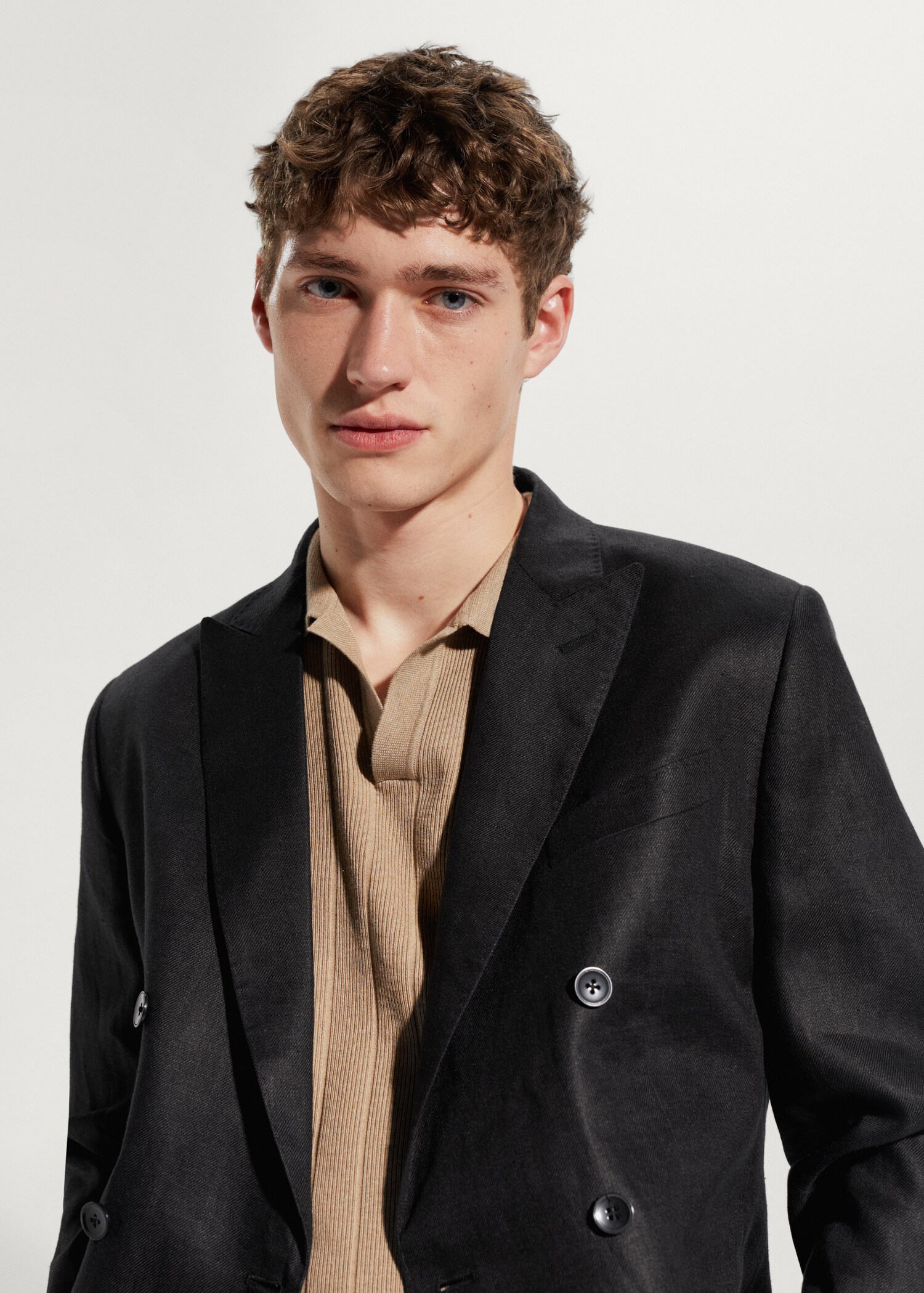 100% linen suit blazer - Details of the article 1