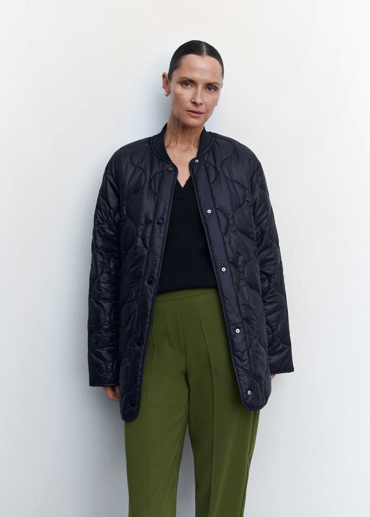 Flowy suit pants - Details of the article 2