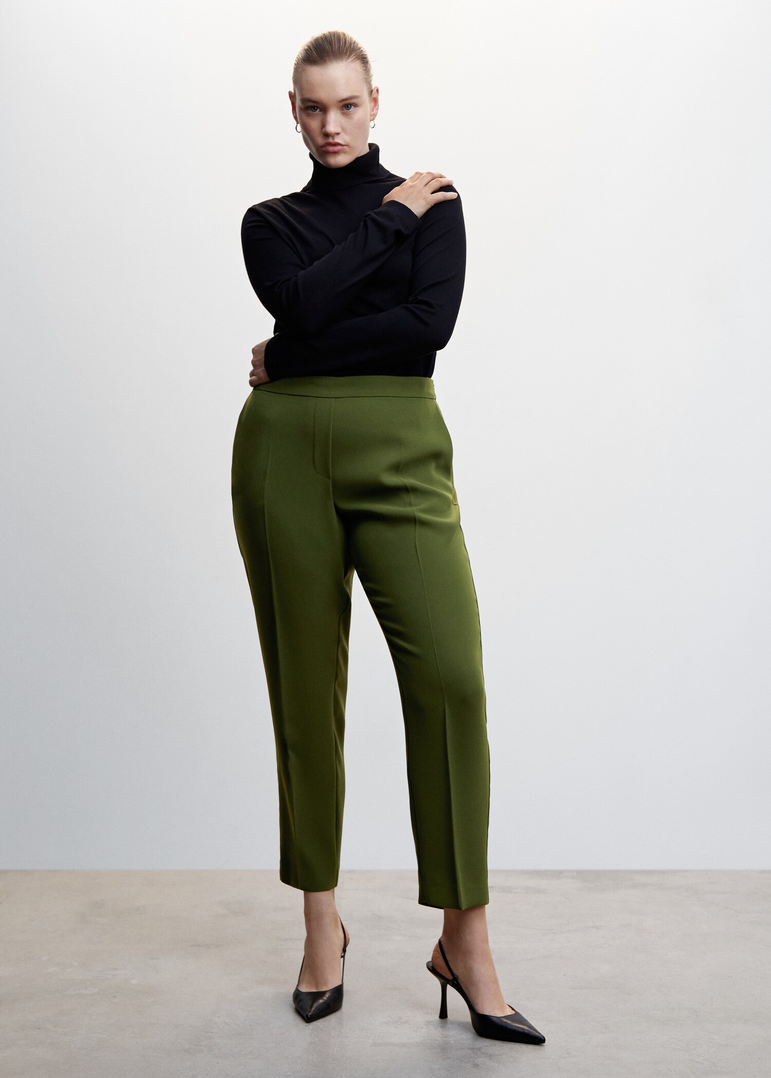 Flowy suit pants - Details of the article 3