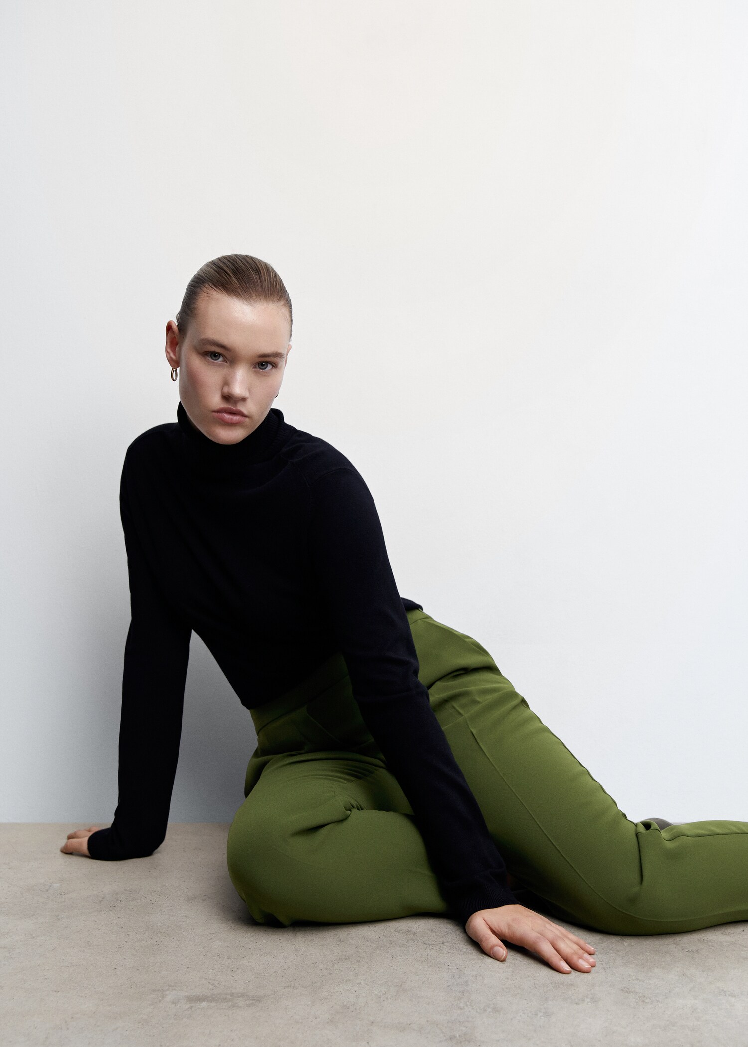 Flowy suit pants - Details of the article 4